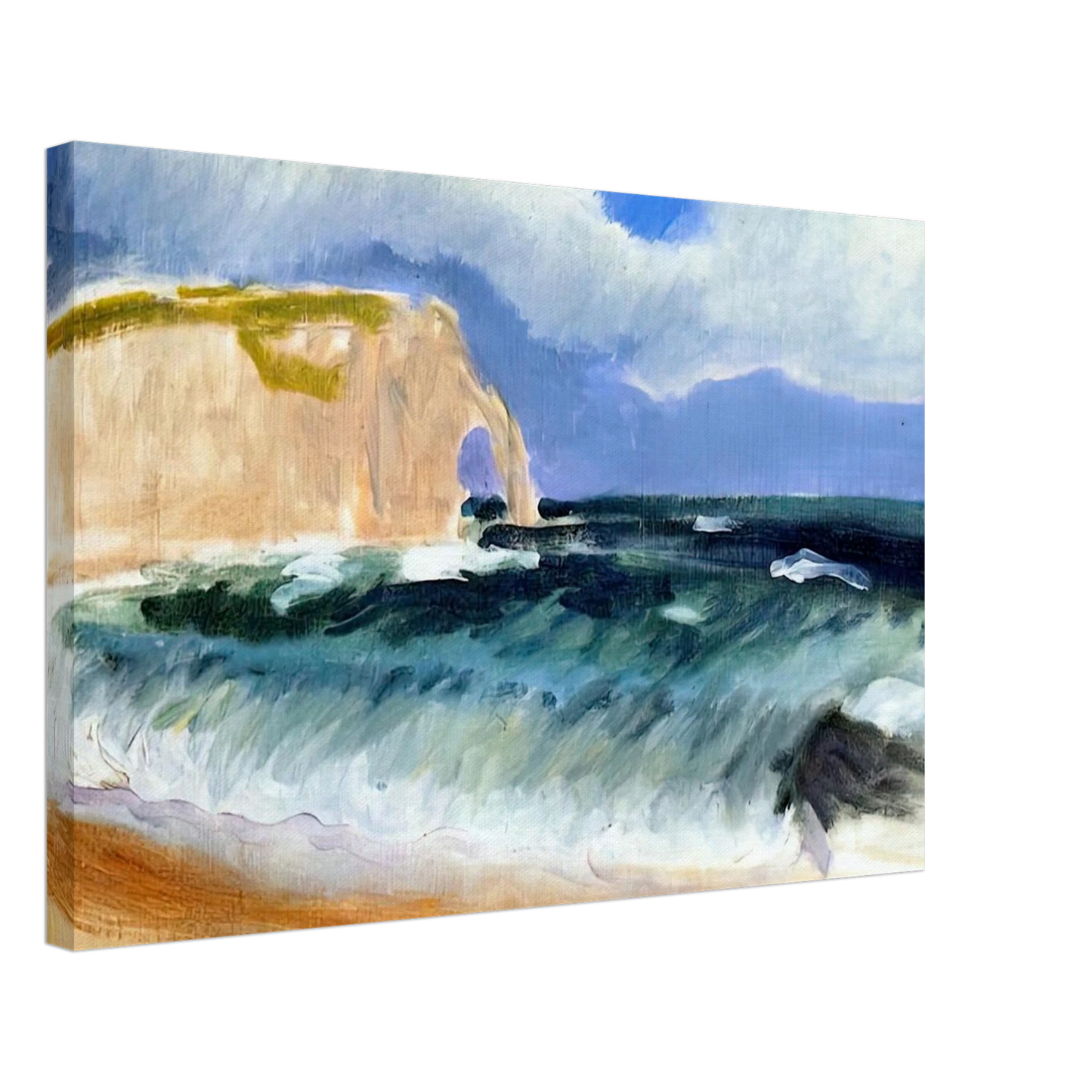 Henri Matisse - GALE AT ETRETAT 1920 Canvas - 70x100 cm / 28x40 inches-canvas