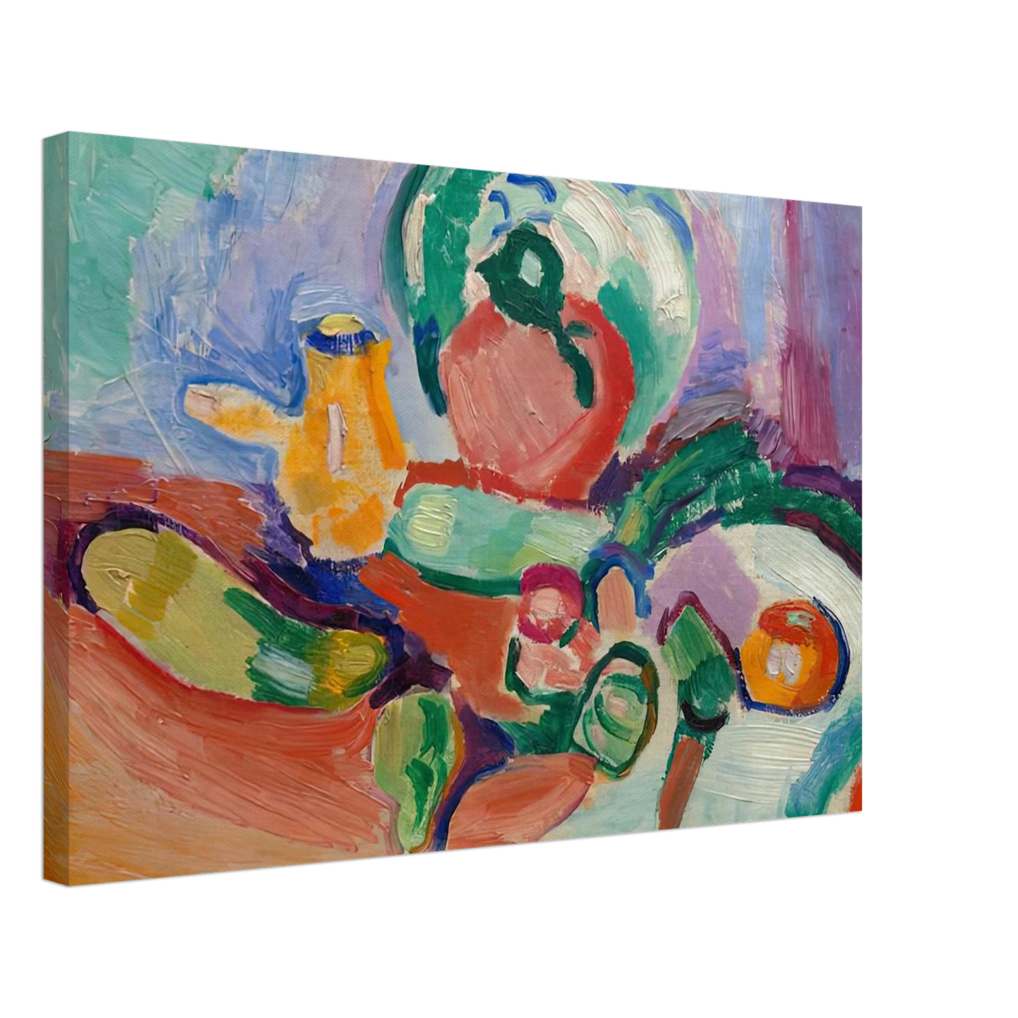 Henri Matisse - STILL LIFE WITH VEGETABLES 1905 Canvas - 70x100 cm / 28x40 inches-canvas