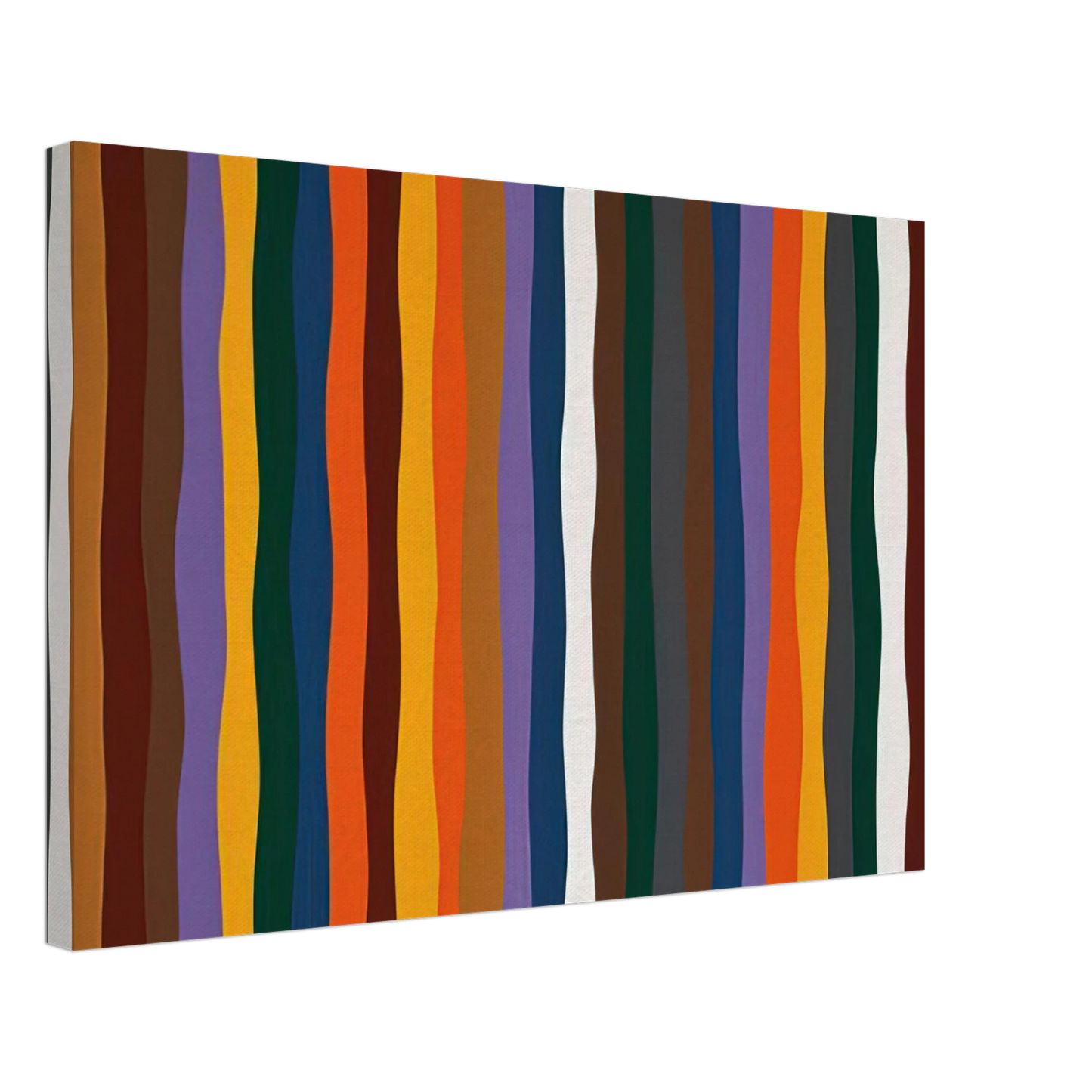 Karl Benjamin - #20 - 1977 Canvas - 70x100 cm / 28x40 inches-canvas