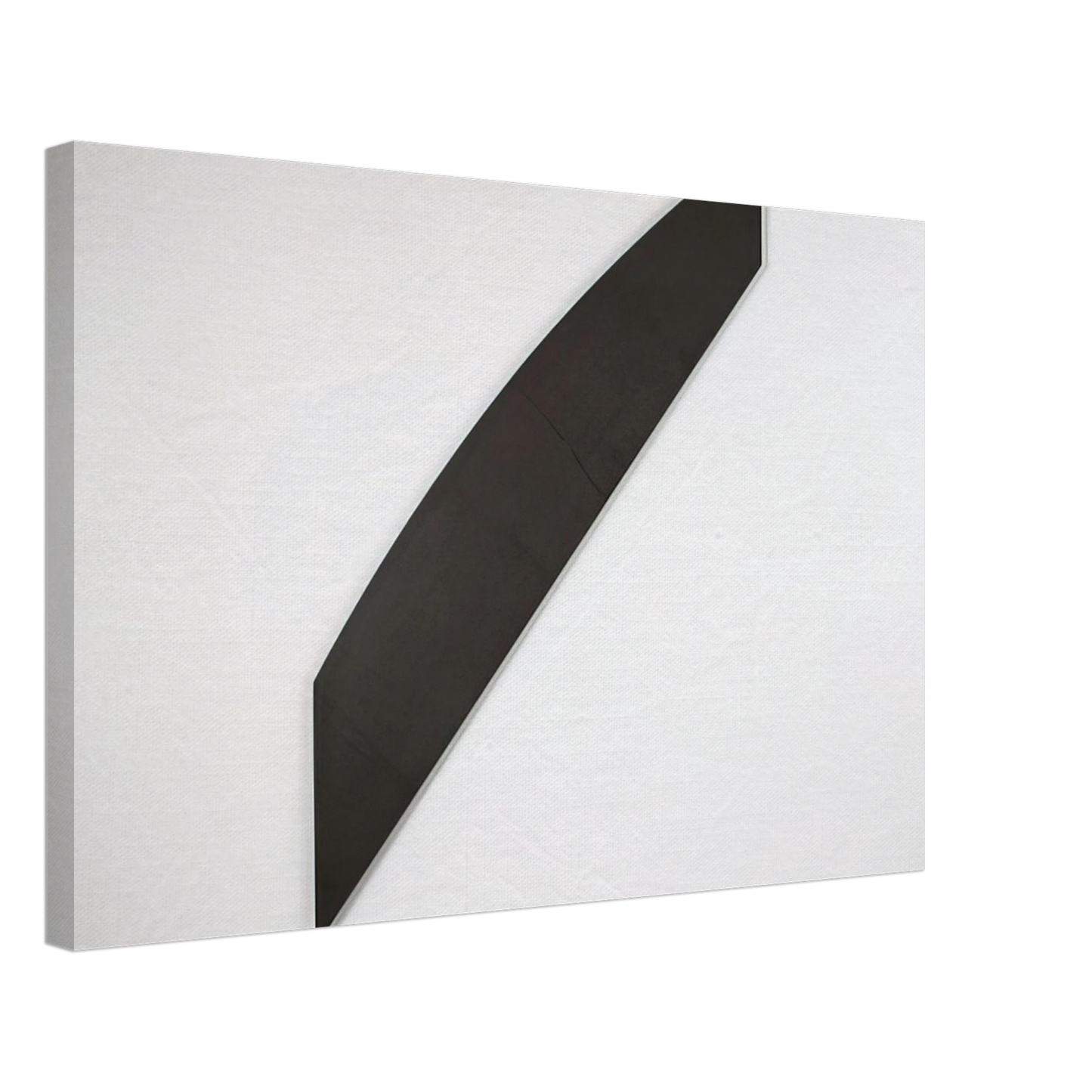 Ellsworth Kelly - Diagonal with Curve IX Canvas - 40x60 cm / 16x24 inches-canvas