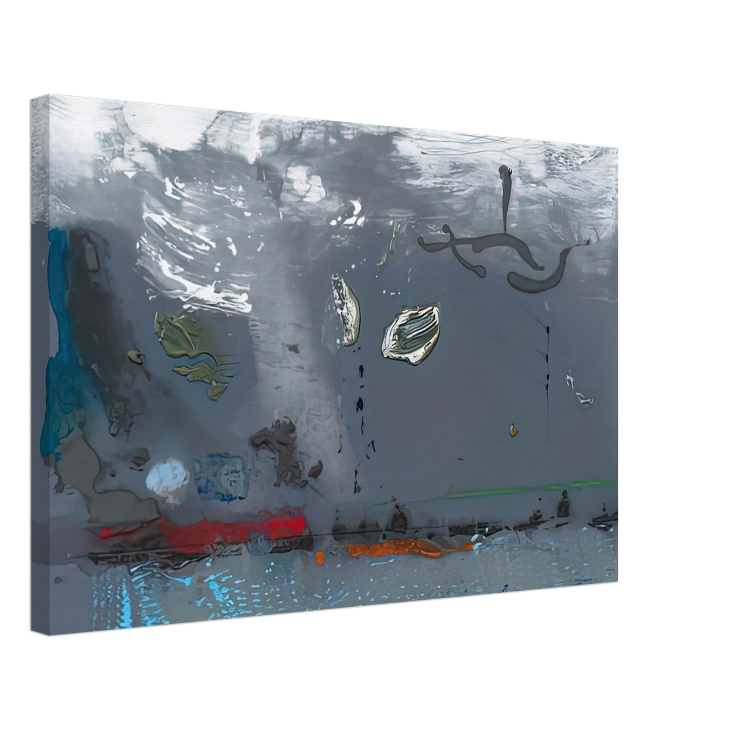 Helen Frankenthaler - Vespers, 1992- Canvas - 40x60 cm / 16x24 inches-canvas