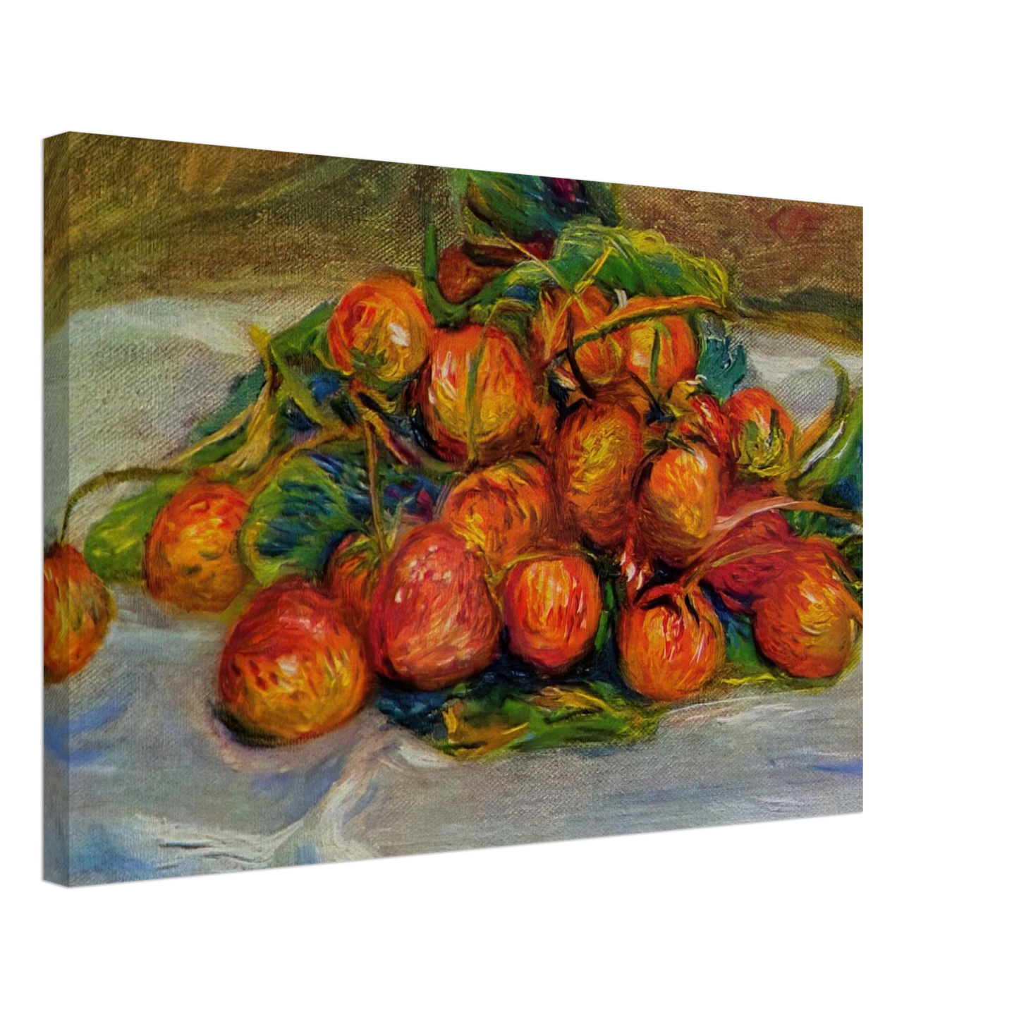 Pierre-Auguste Renoir - Strawberries Canvas - 40x60 cm / 16x24 inches-canvas