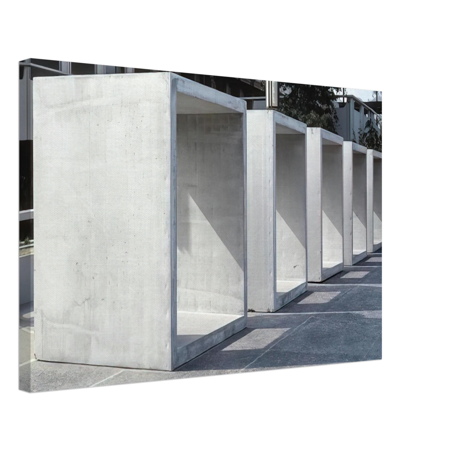 Donald Judd - Untitled for Leo Castelli - 1977 Canvas - 70x100 cm / 28x40 inches-canvas