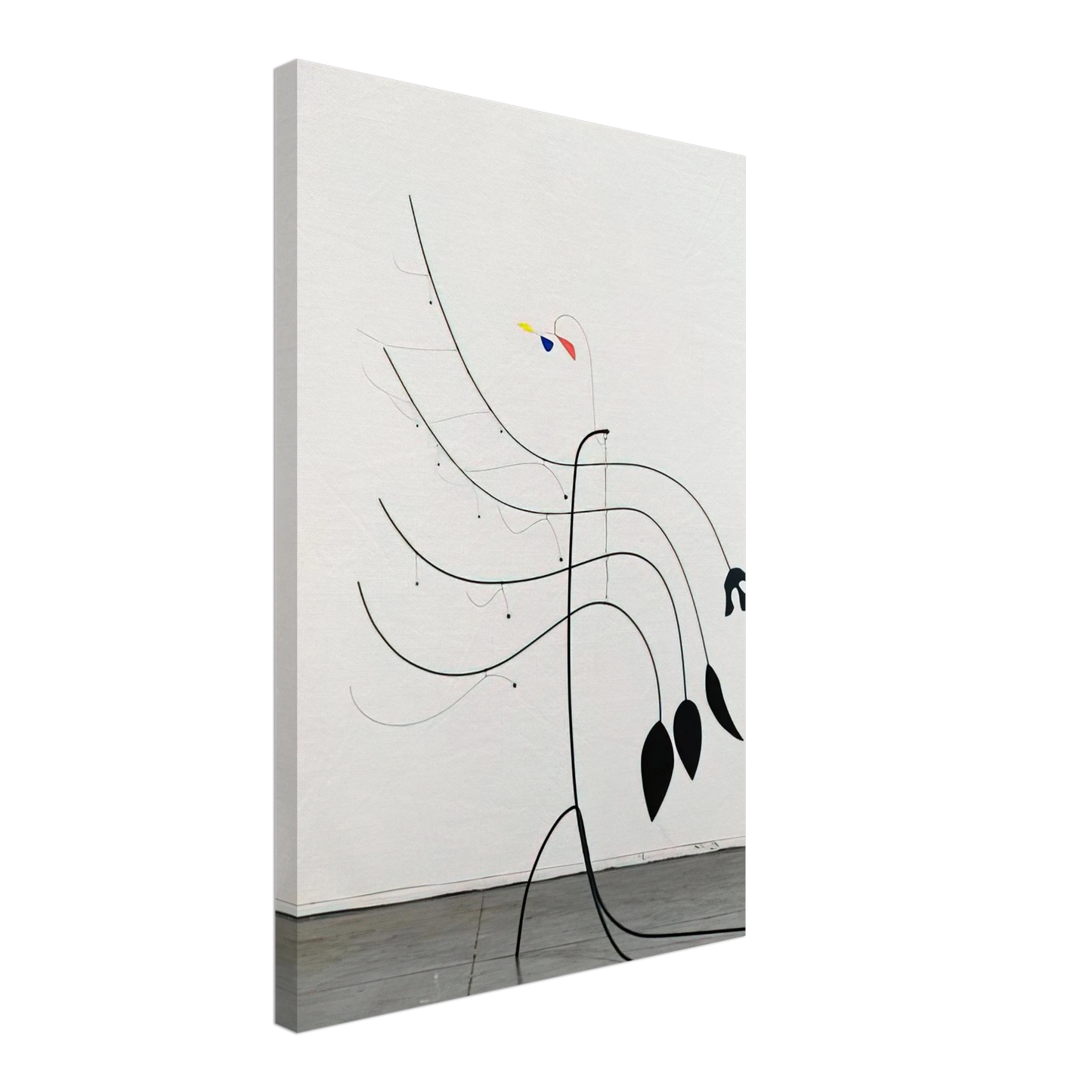 Alexander Calder - FOUR LEAVES AND THREE PETALS 1939 Canvas - 40x60 cm / 16x24 inches-canvas