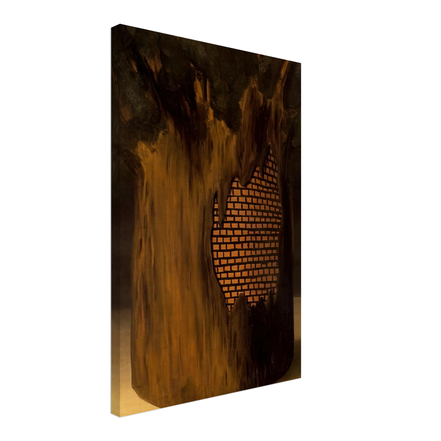 Rene Magritte - THRESHOLD OF FOREST 1926 Canvas - 70x100 cm / 28x40 inches-canvas