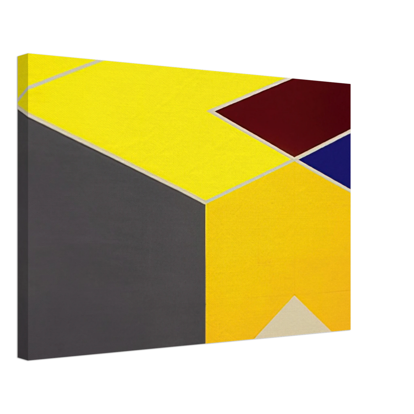 Larry Zox - Diamond Cut Series - 1966 Canvas - 40x60 cm / 16x24 inches-canvas