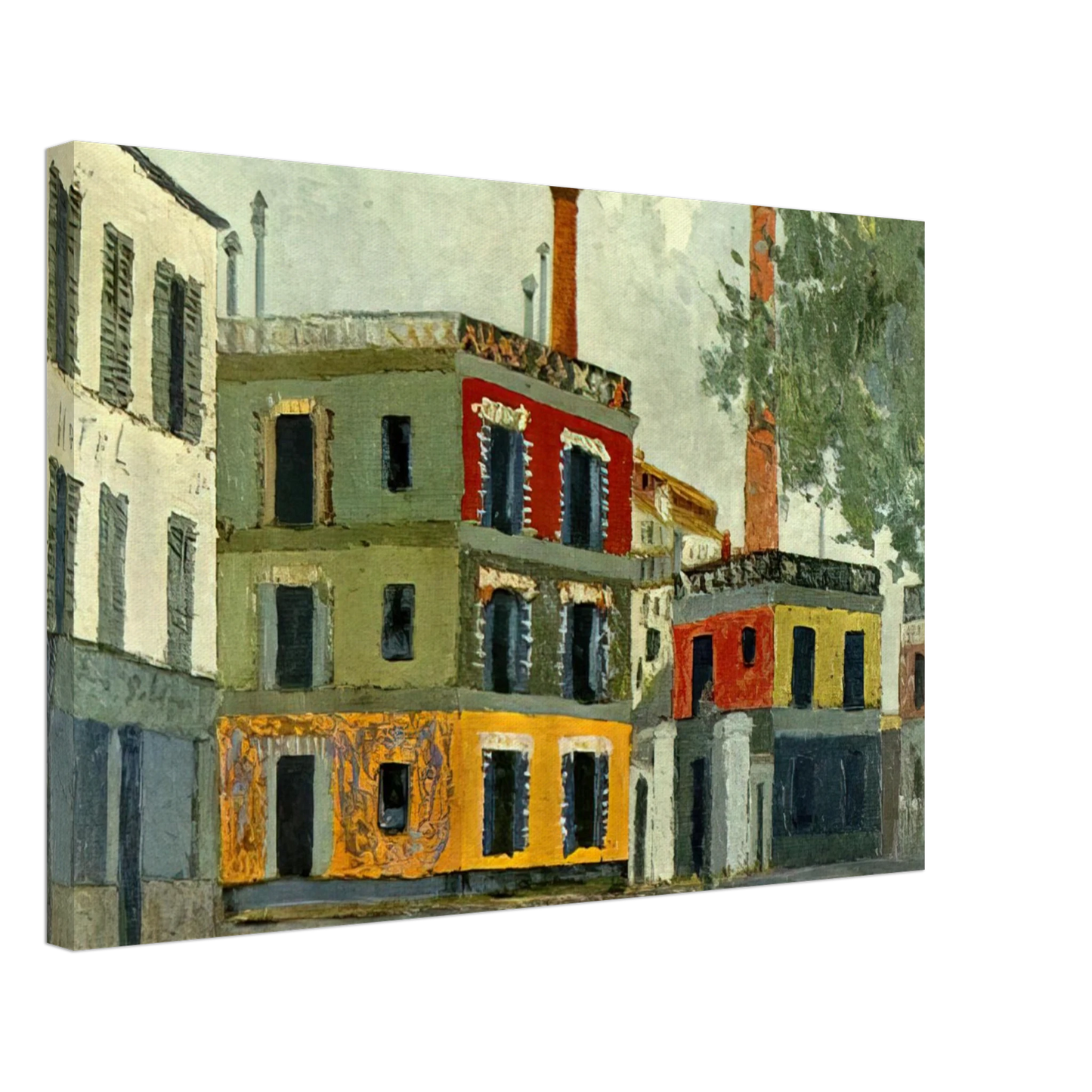 Maurice Utrillo - FACTORY Canvas - 70x100 cm / 28x40 inches-canvas