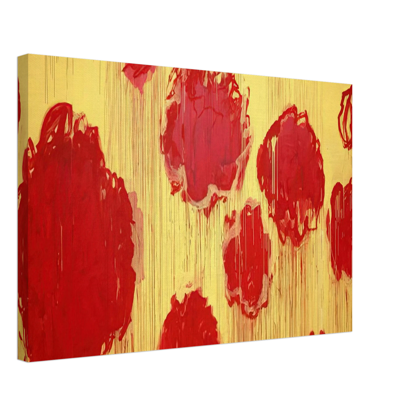 Cy Twombly - Untitled Peonias series Canvas - 40x60 cm / 16x24 inches-canvas