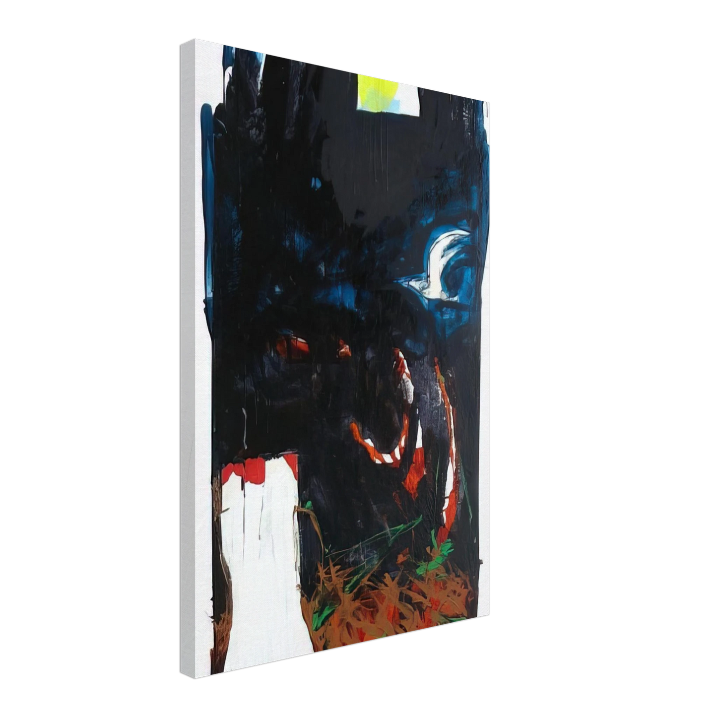 Mario Schifano - Nottetempo - 1991 Canvas - 70x100 cm / 28x40 inches-canvas