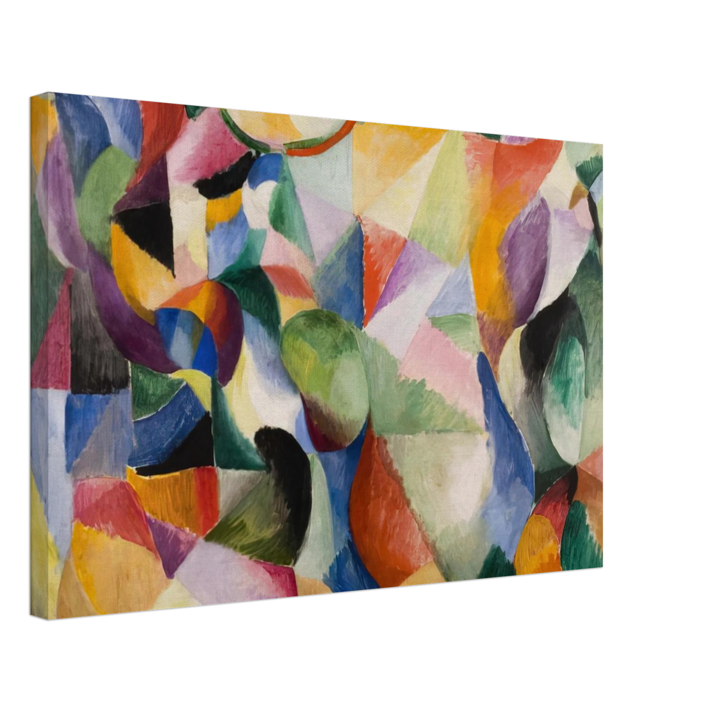 Sonia Delaunay - SIMULTANEOUS COLORS Canvas - 70x100 cm / 28x40 inches-canvas