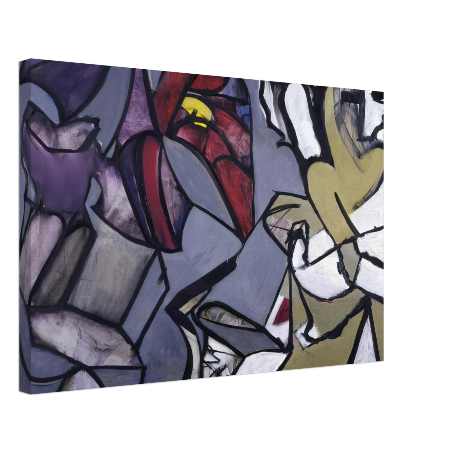 Grace Hartigan - FRANK OHARA 1926 1966 1964 Canvas - 70x100 cm / 28x40 inches-canvas