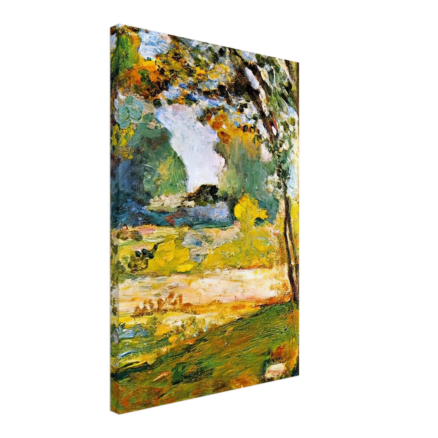 Henri Matisse - TOULOUSE LANDSCAPE 1898 Canvas - 70x100 cm / 28x40 inches-canvas