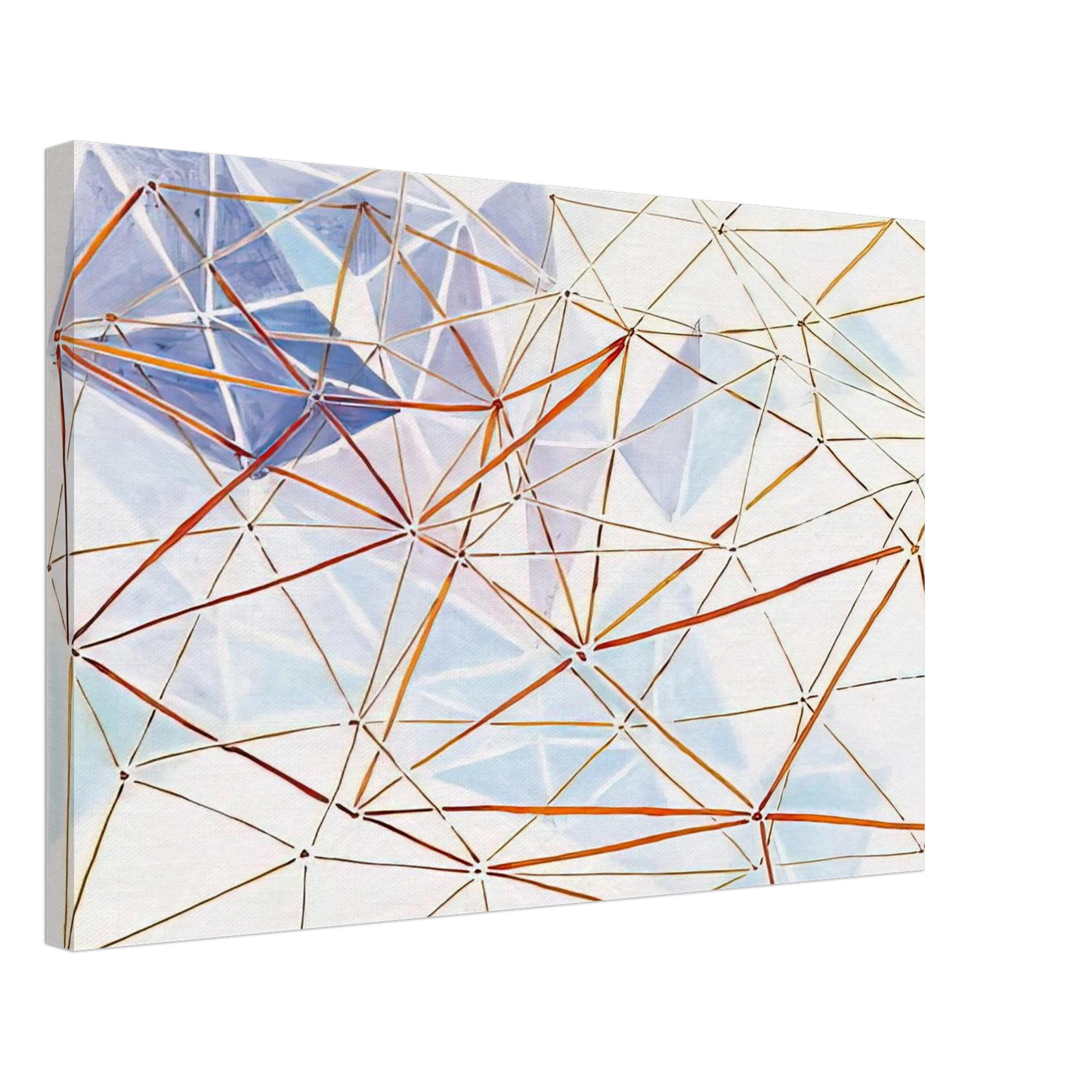 Gego - Untitled - 1980 Canvas - 40x60 cm / 16x24 inches-canvas