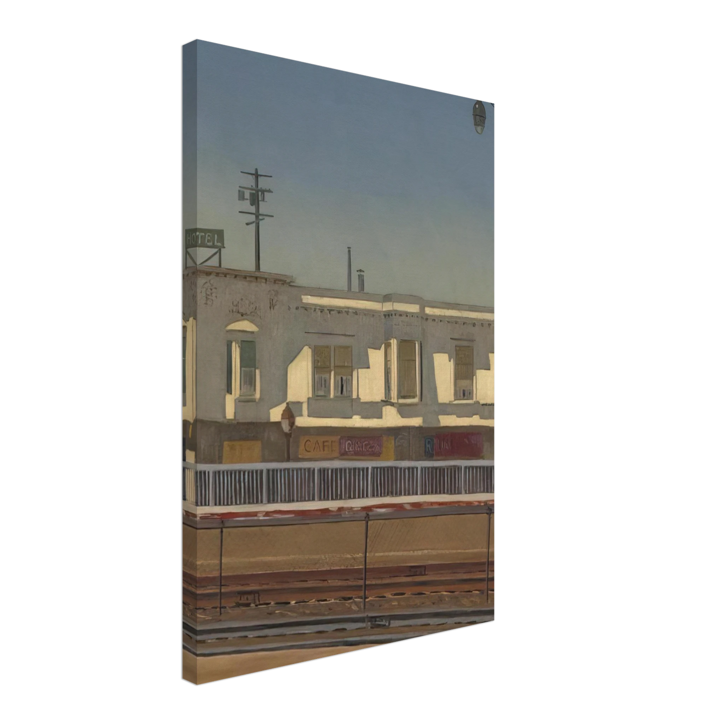 Richard Diebenkorn - Palo Alto Circle Canvas - 70x100 cm / 28x40 inches-canvas