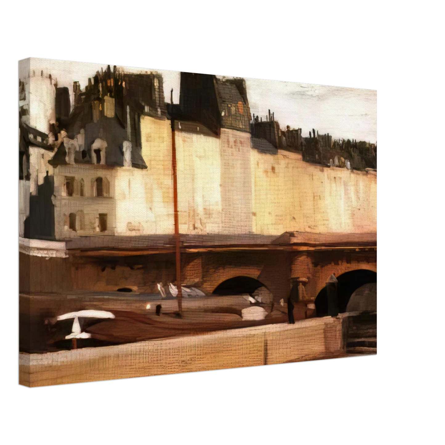 Edward Hopper - Ecluse de la Monnaie Canvas - 70x100 cm / 28x40 inches-canvas