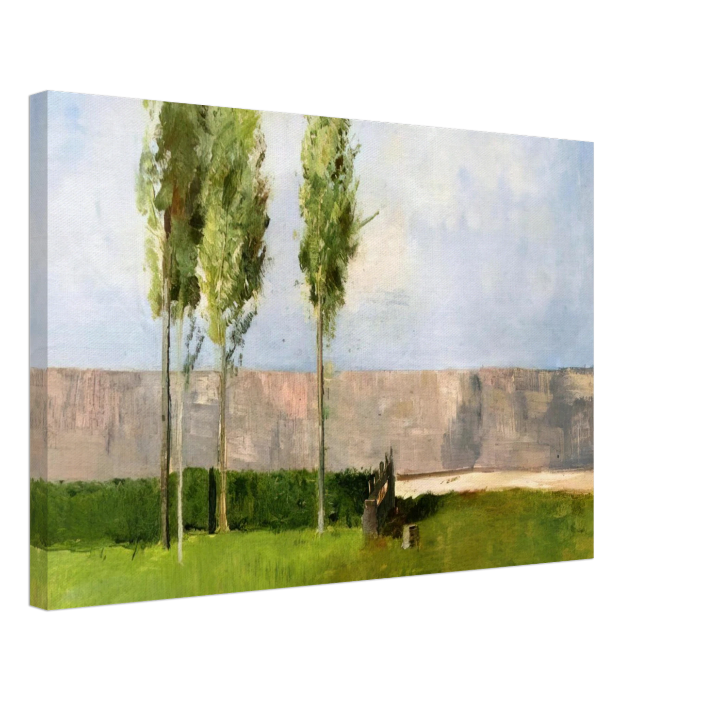 Odilon Redon - THE MEADOW Canvas - 40x60 cm / 16x24 inches-canvas