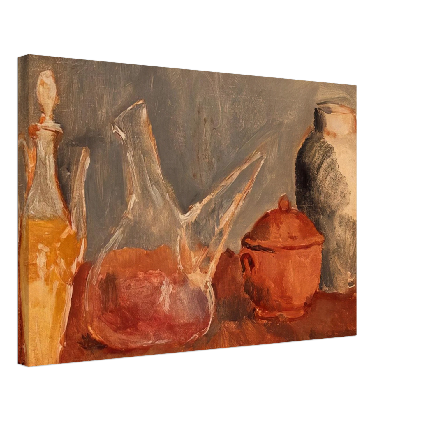 Pablo Picasso - Still life with vases Canvas - 40x60 cm / 16x24 inches-canvas
