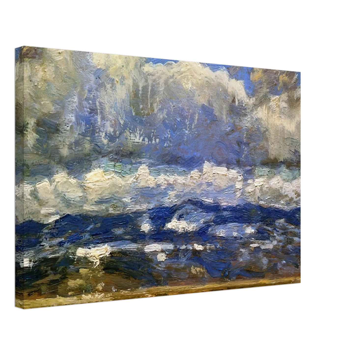 Childe Hassam - Over the Great Divide Canvas - 70x100 cm / 28x40 inches-canvas