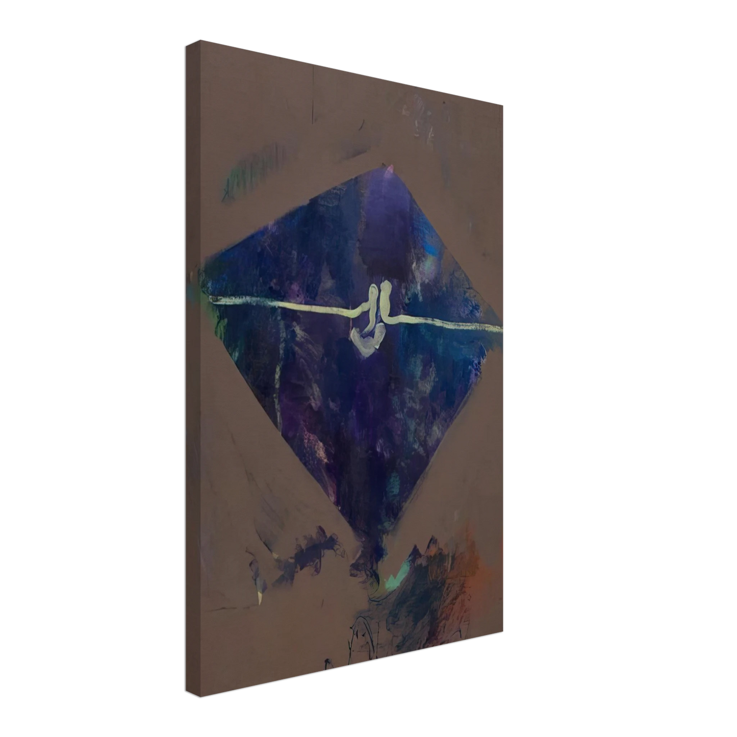 John Altoon - Untitled Sunset Series 33 - 1965 Canvas - 40x60 cm / 16x24 inches-canvas