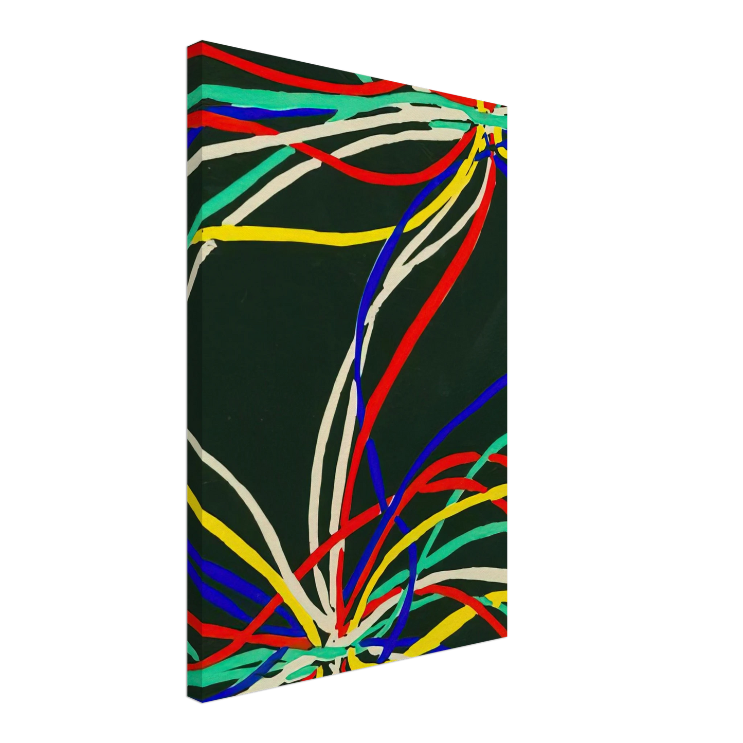 Sonia Delaunay - COMPOSITIONS COULEURS IDEES Canvas - 40x60 cm / 16x24 inches-canvas