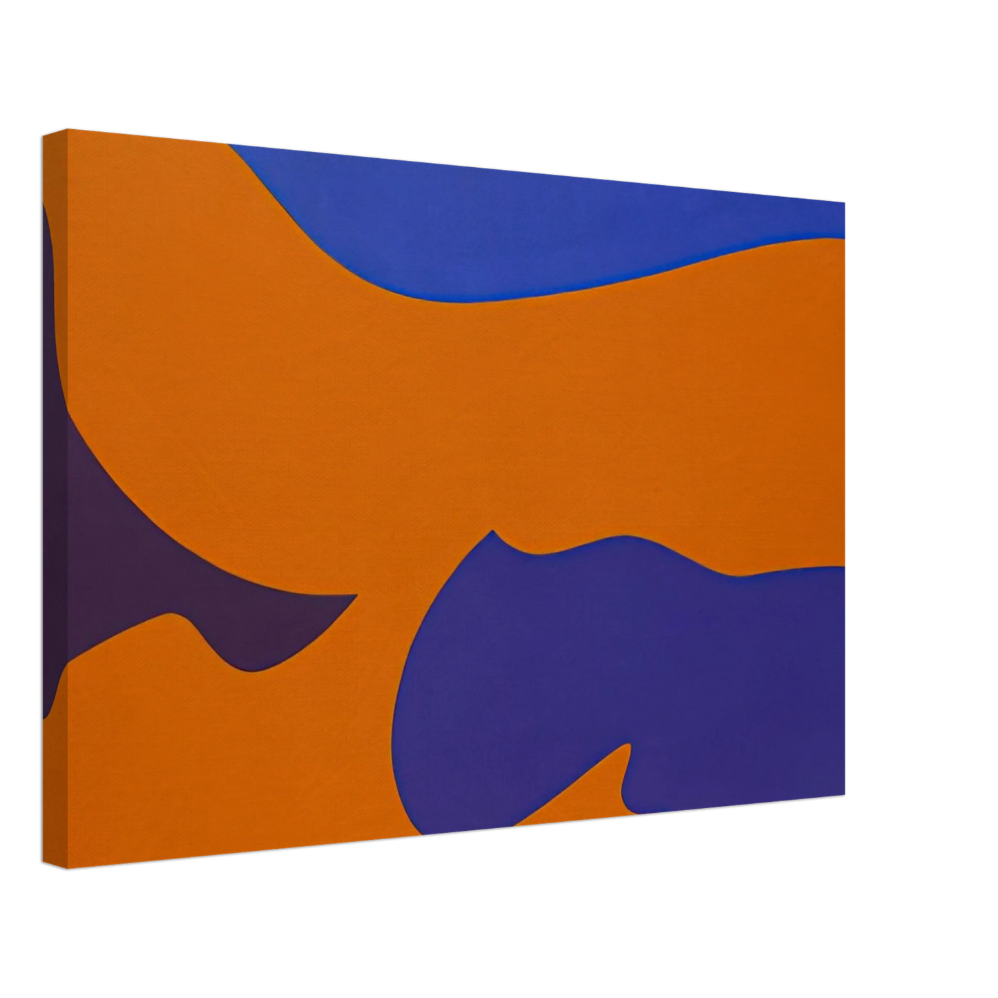 Fernand Leduc - Passage ‚rosion vermillion Canvas - 70x100 cm / 28x40 inches-canvas