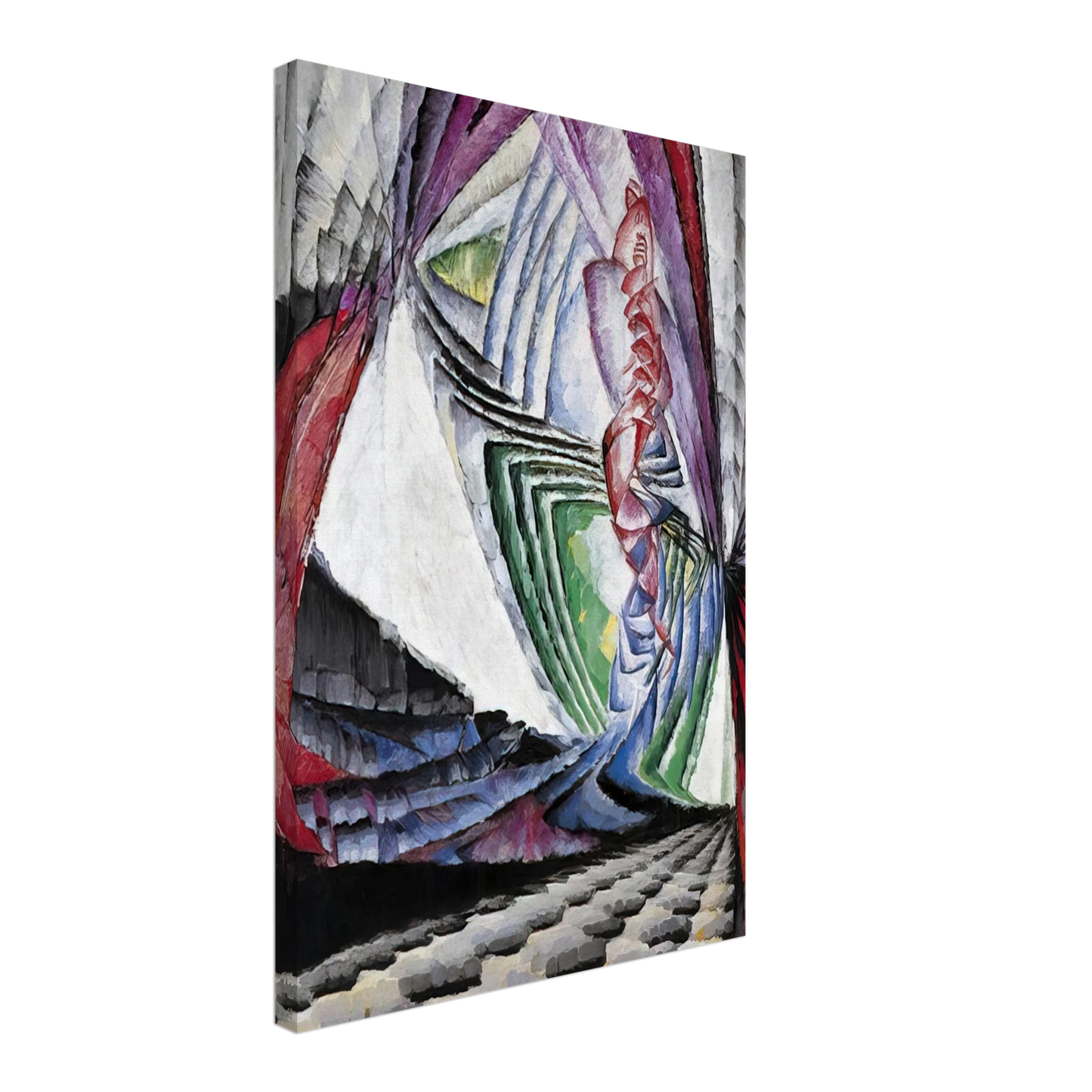 Frantisek Kupka - Positioning of Mobile Graphic Elements Canvas - 70x100 cm / 28x40 inches-canvas