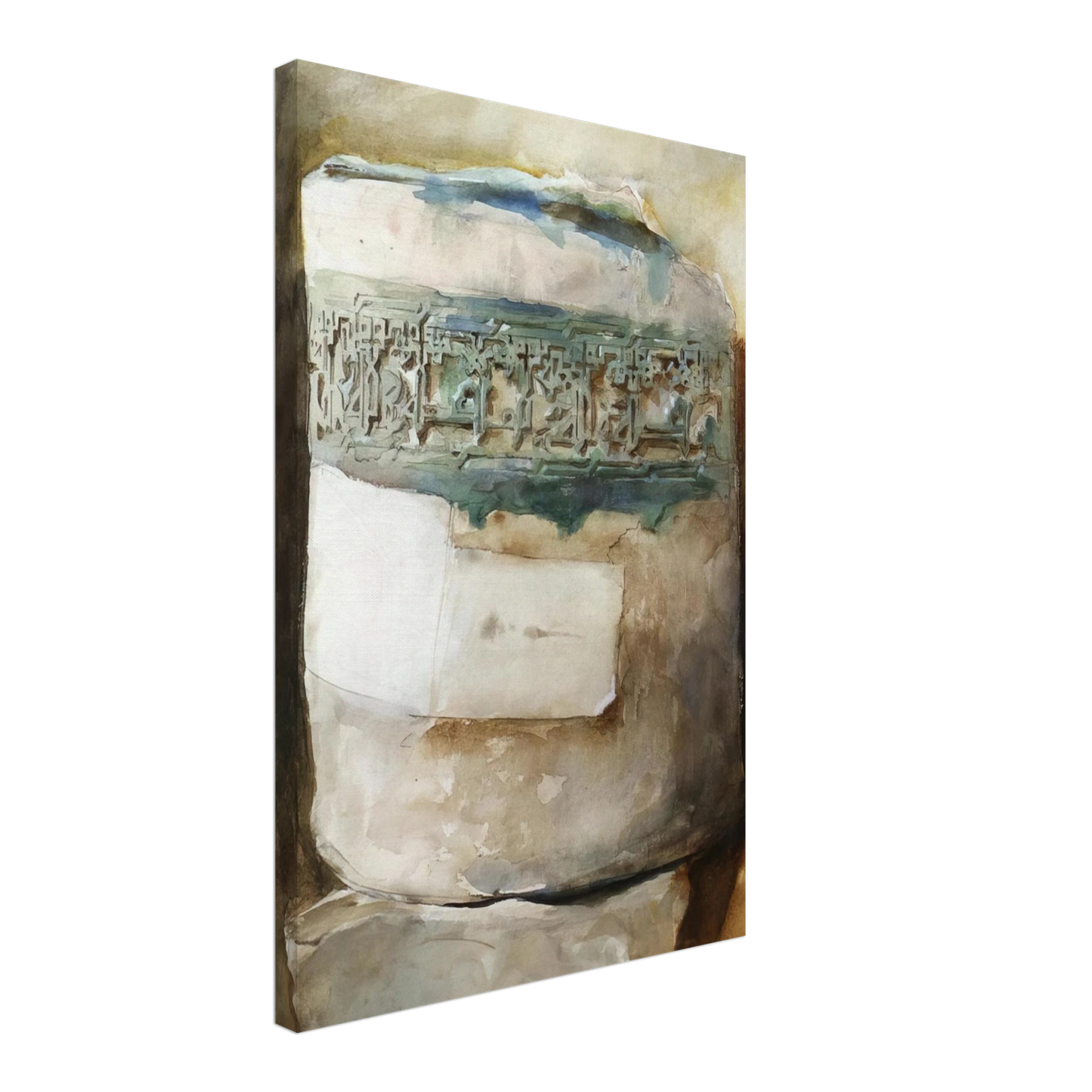 John Singer Sargent - Persian Artifact with Faience Decoration Canvas - 70x100 cm / 28x40 inches-canvas