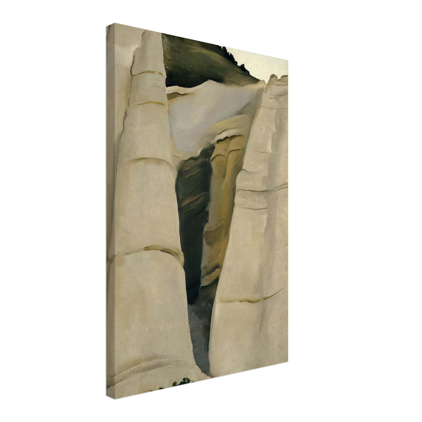 Georgia O'Keeffe - From the White Place Canvas - 40x60 cm / 16x24 inches-canvas