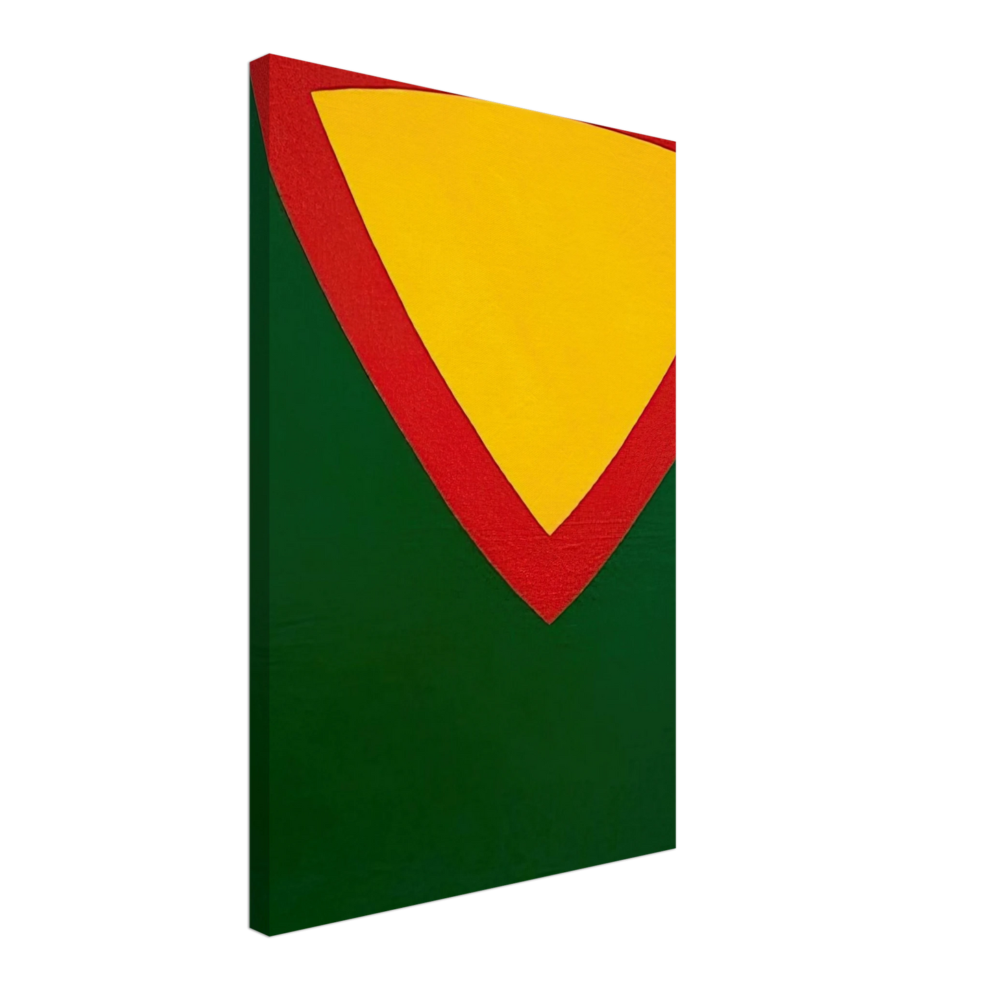 Al Held - Purple Triangle Canvas - 70x100 cm / 28x40 inches-canvas