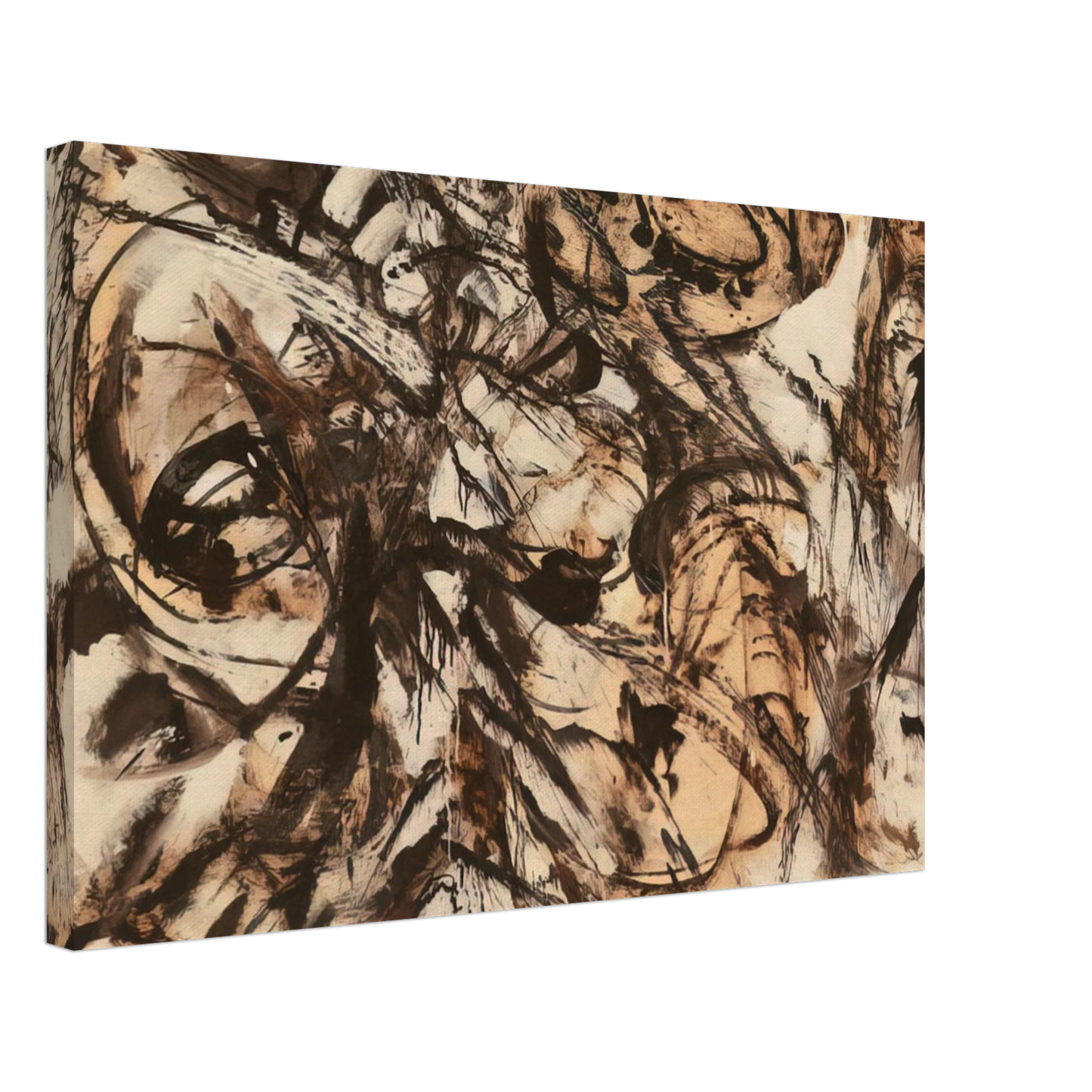 Lee Krasner - The Guardian Canvas - 40x60 cm / 16x24 inches-canvas