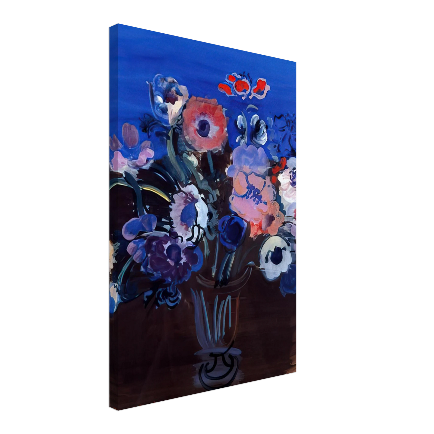 Raoul Dufy - ANEMONES Canvas - 40x60 cm / 16x24 inches-canvas