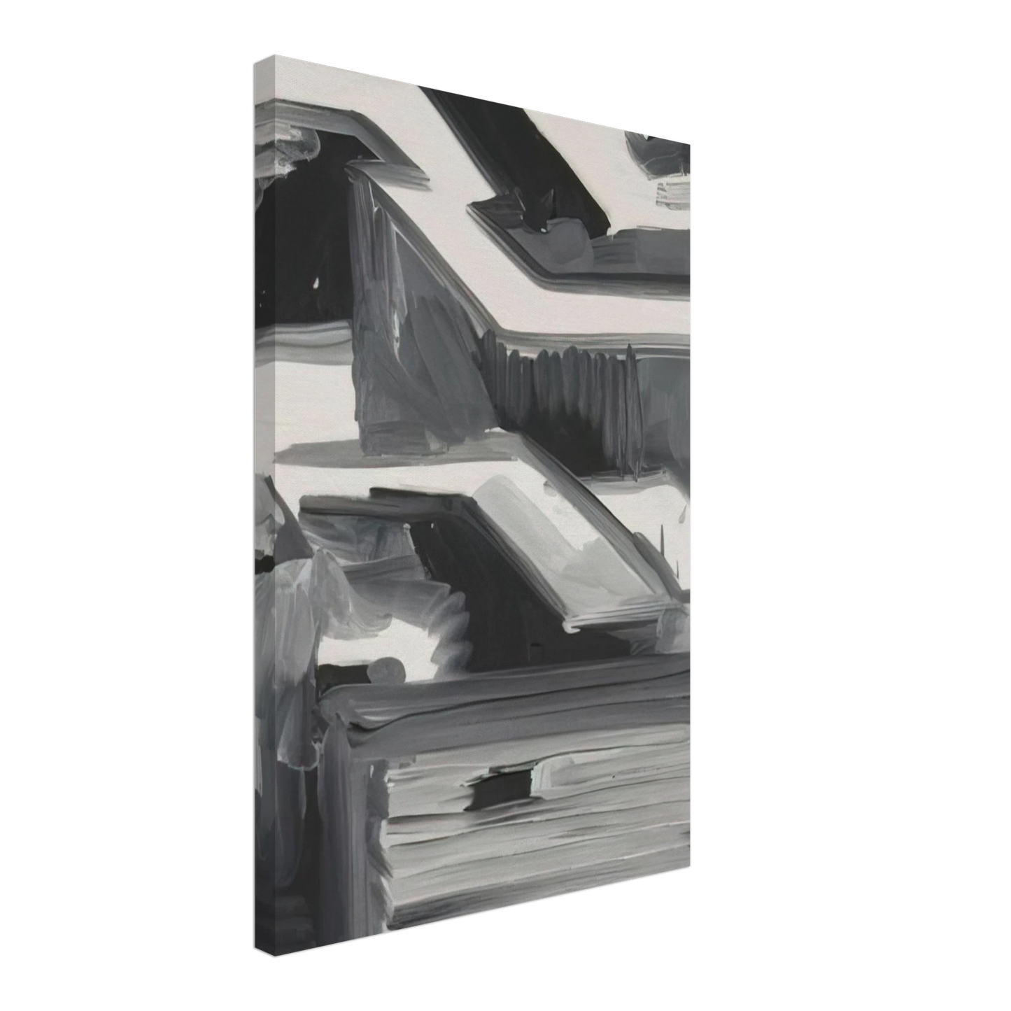 Gerhard Richter - TOWNSCAPE 1968 0 Canvas - 40x60 cm / 16x24 inches-canvas