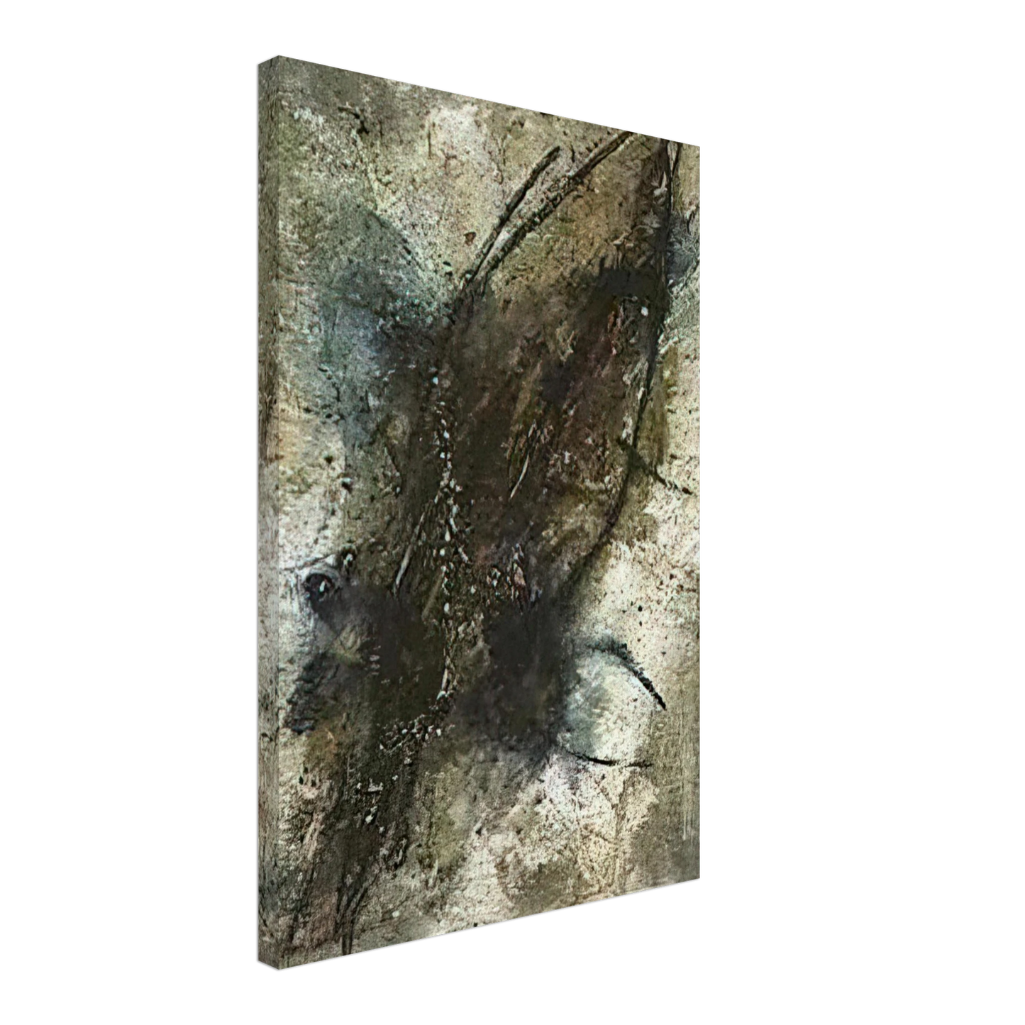 Wols - Aile de Papillon - Tachisme Canvas - 70x100 cm / 28x40 inches-canvas