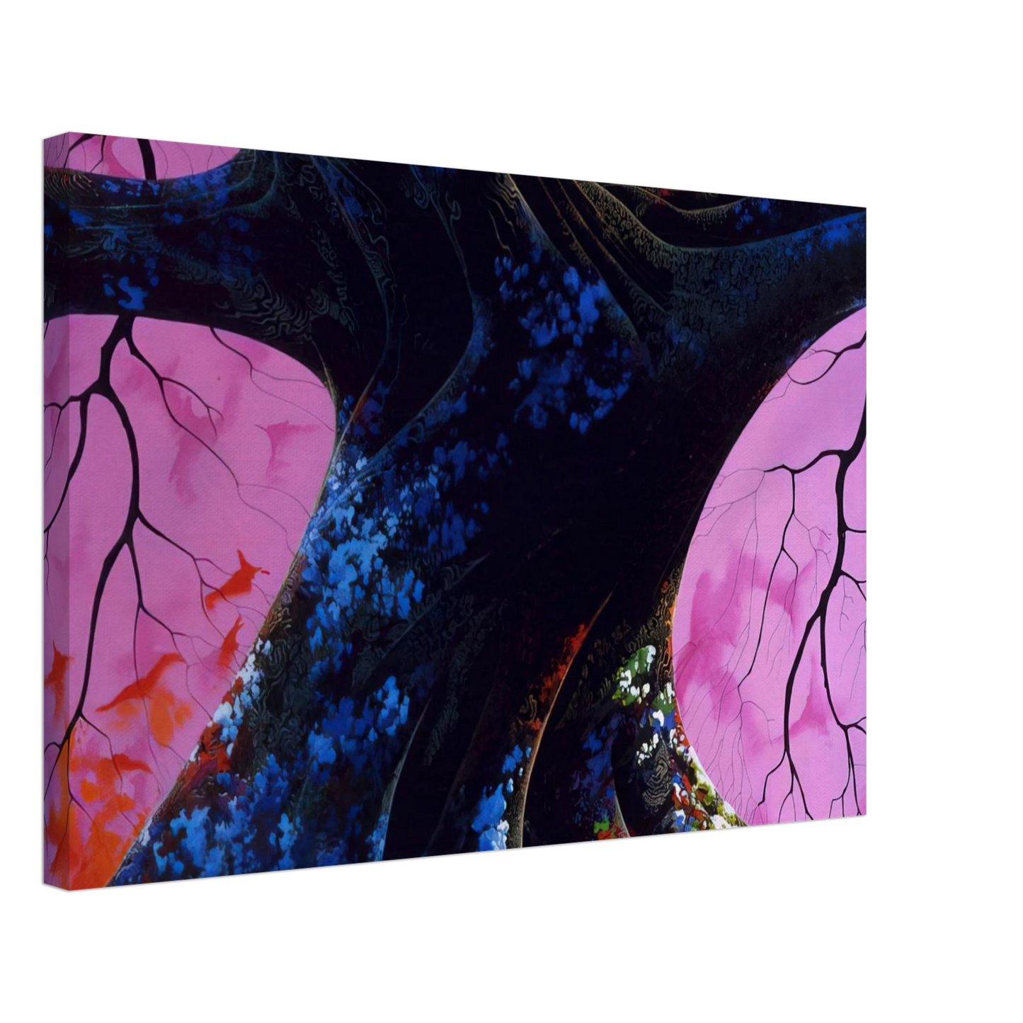 Eyvind Earle - Giant Oak Canvas - 70x100 cm / 28x40 inches-canvas