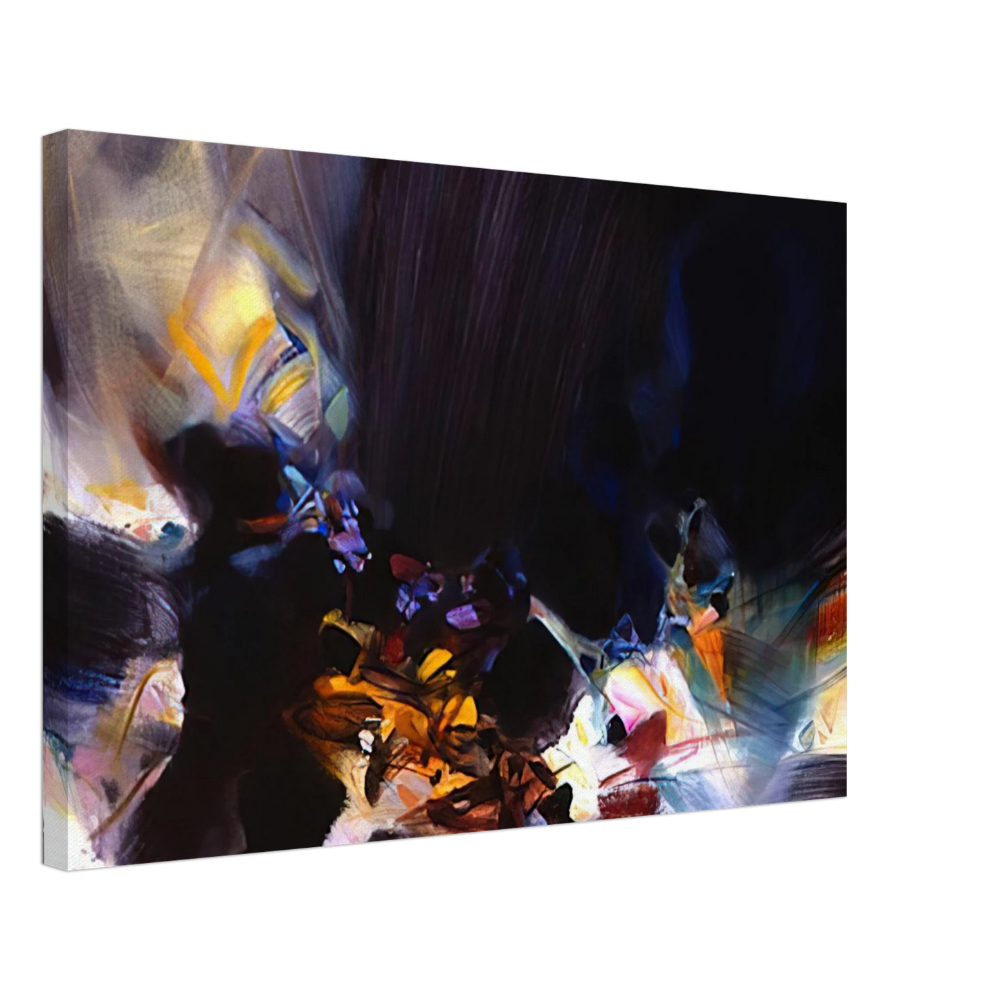 Chu teh Chun - RITUELS 1996 Canvas - 40x60 cm / 16x24 inches-canvas