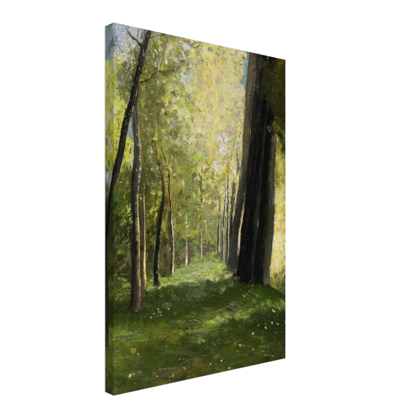 Odilon Redon - LANE OF TREES Canvas - 70x100 cm / 28x40 inches-canvas