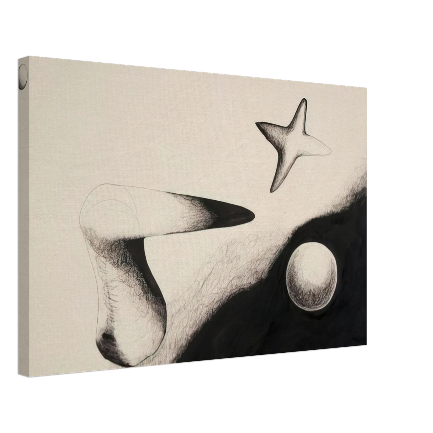 Alexander Calder - UNTITLED 1932 1 Canvas - 40x60 cm / 16x24 inches-canvas