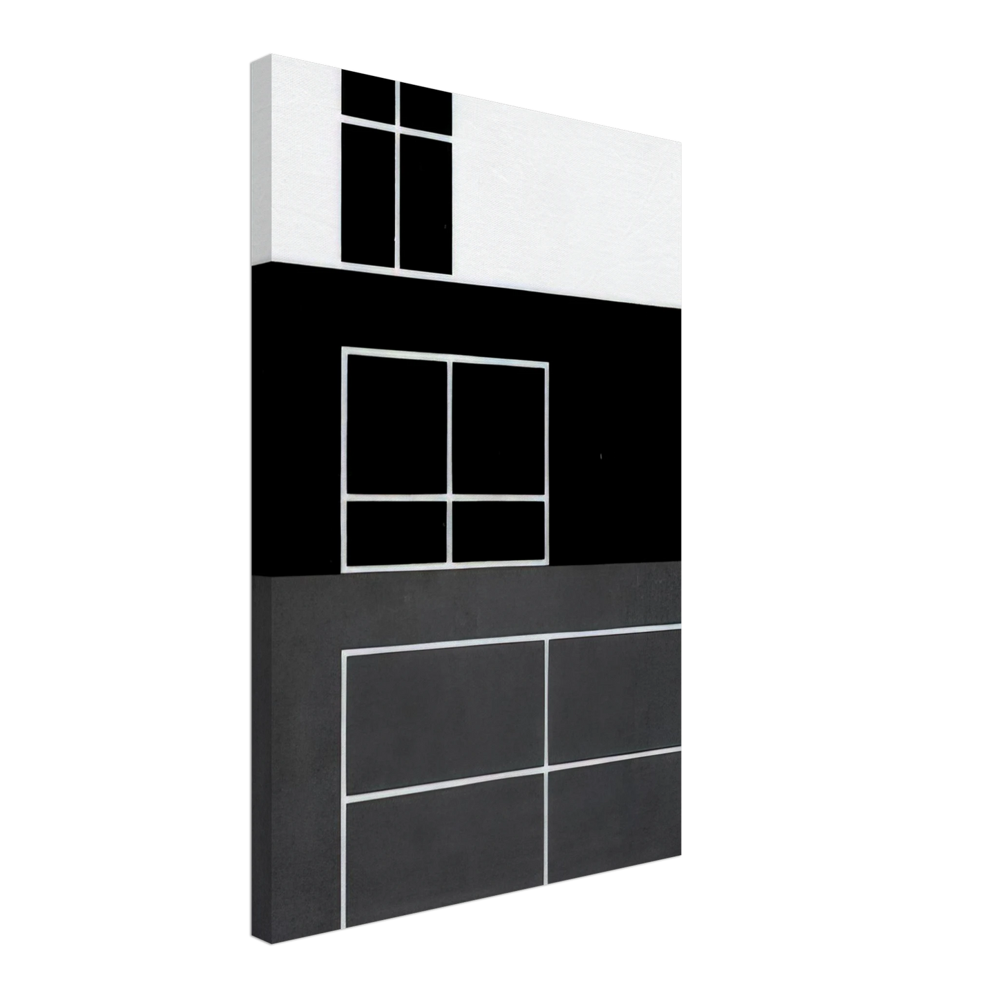 Josef Albers - INTERIOR B 1929 Canvas - 70x100 cm / 28x40 inches-canvas