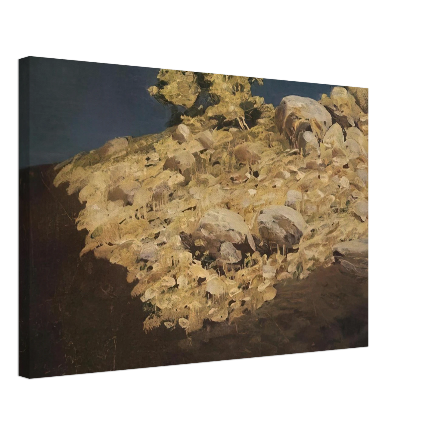 Arkhyp Kuindzhi - Mountain slope. Crimea Canvas - 70x100 cm / 28x40 inches-canvas