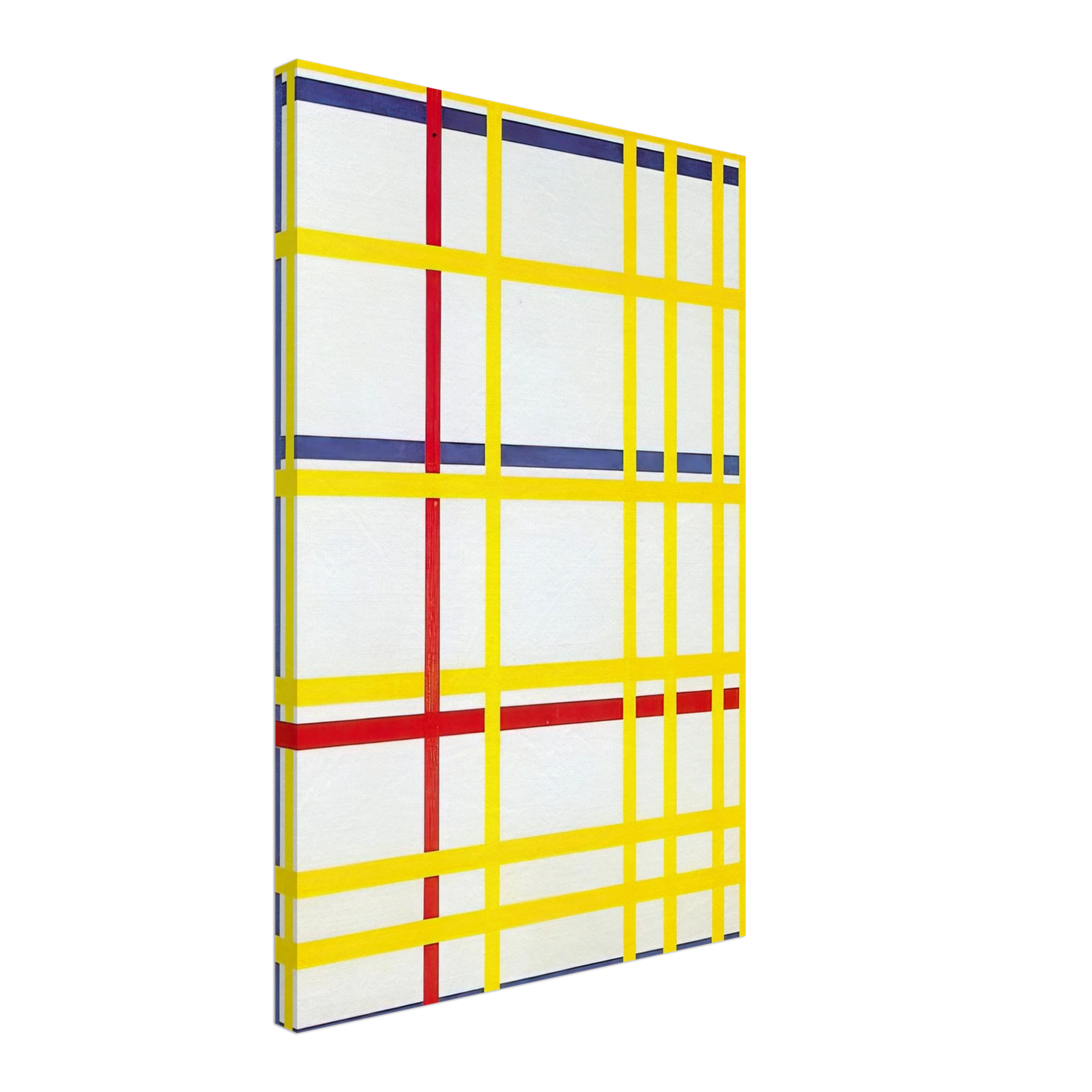 Piet Mondrian - New York City I Canvas - 40x60 cm / 16x24 inches-canvas