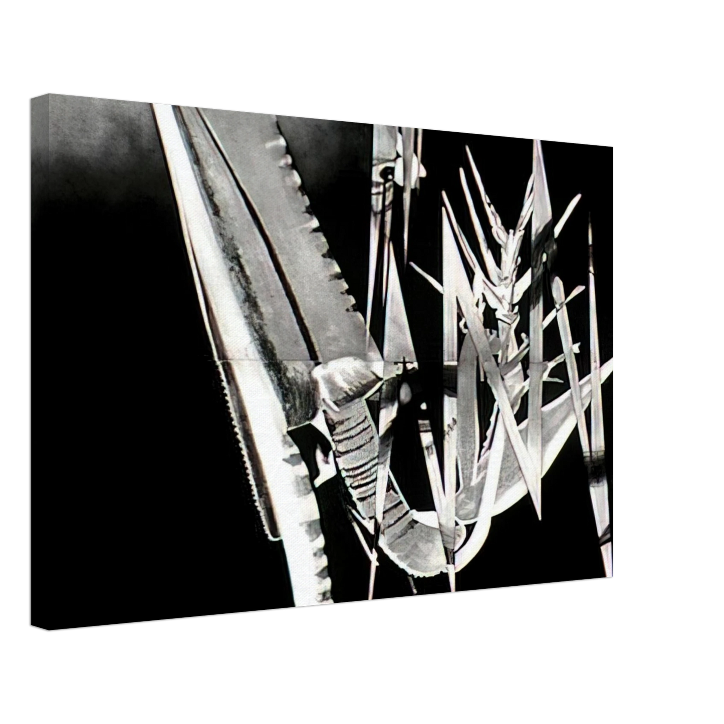 James Rosenquist - The Prickly Dark Canvas - 40x60 cm / 16x24 inches-canvas