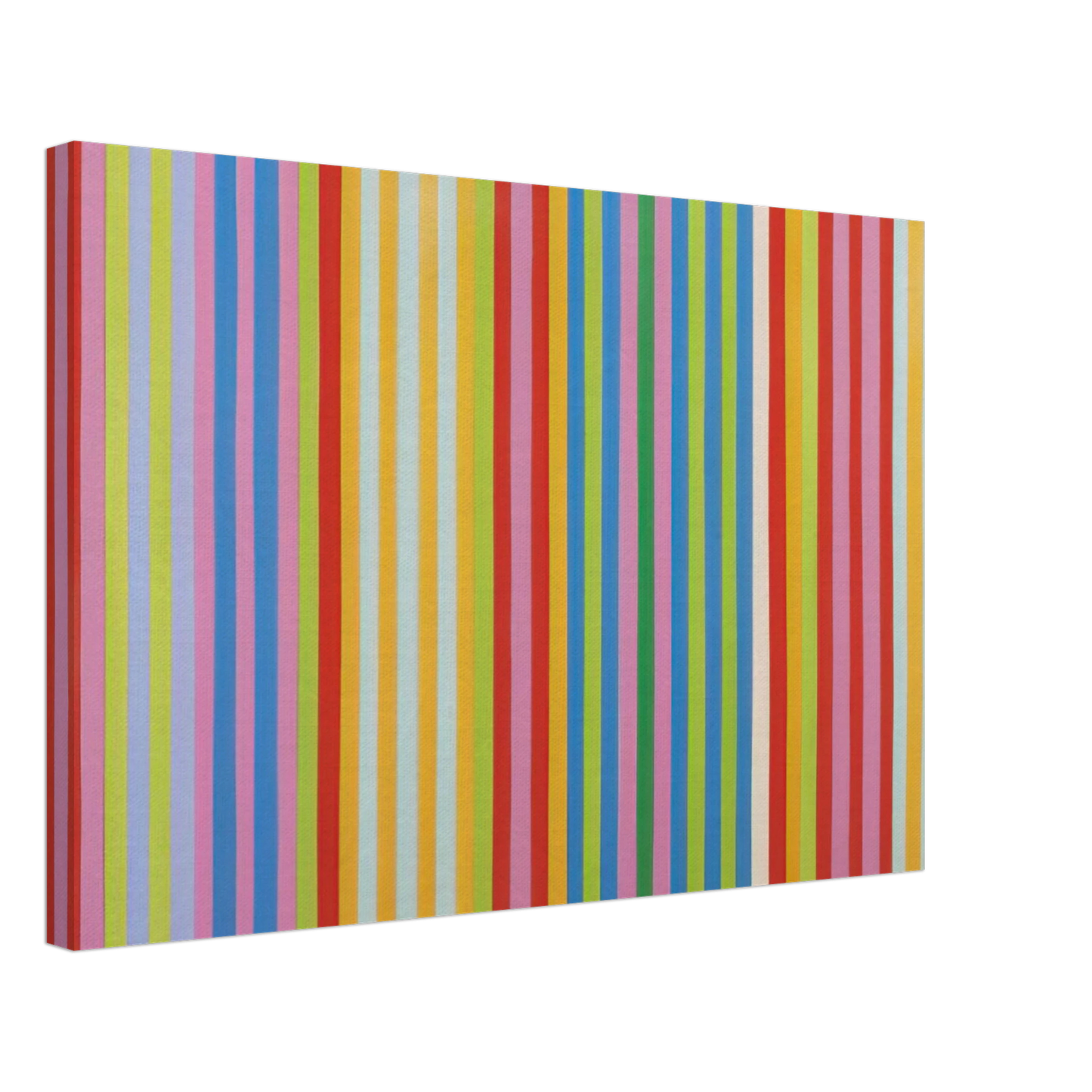 Gene Davis - Red Chatterbox - 1967 Canvas - 70x100 cm / 28x40 inches-canvas