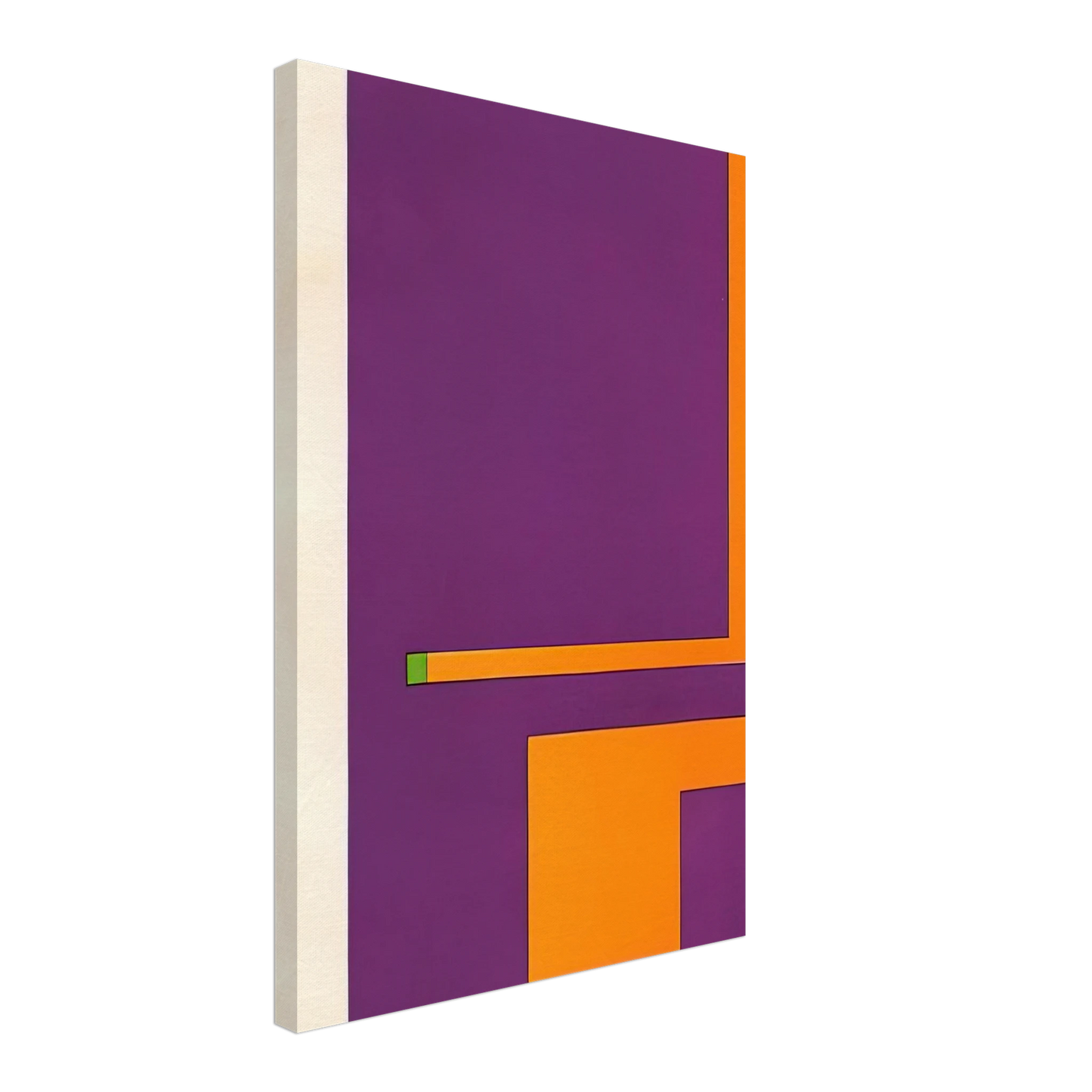 Bruno Munari - Untitled - 1957 Canvas - 40x60 cm / 16x24 inches-canvas