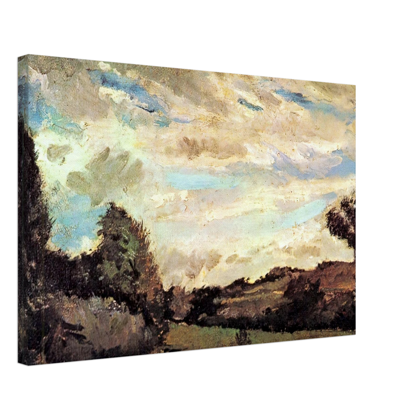 Vincent van Gogh - Landscape with Dunes Canvas - 40x60 cm / 16x24 inches-canvas