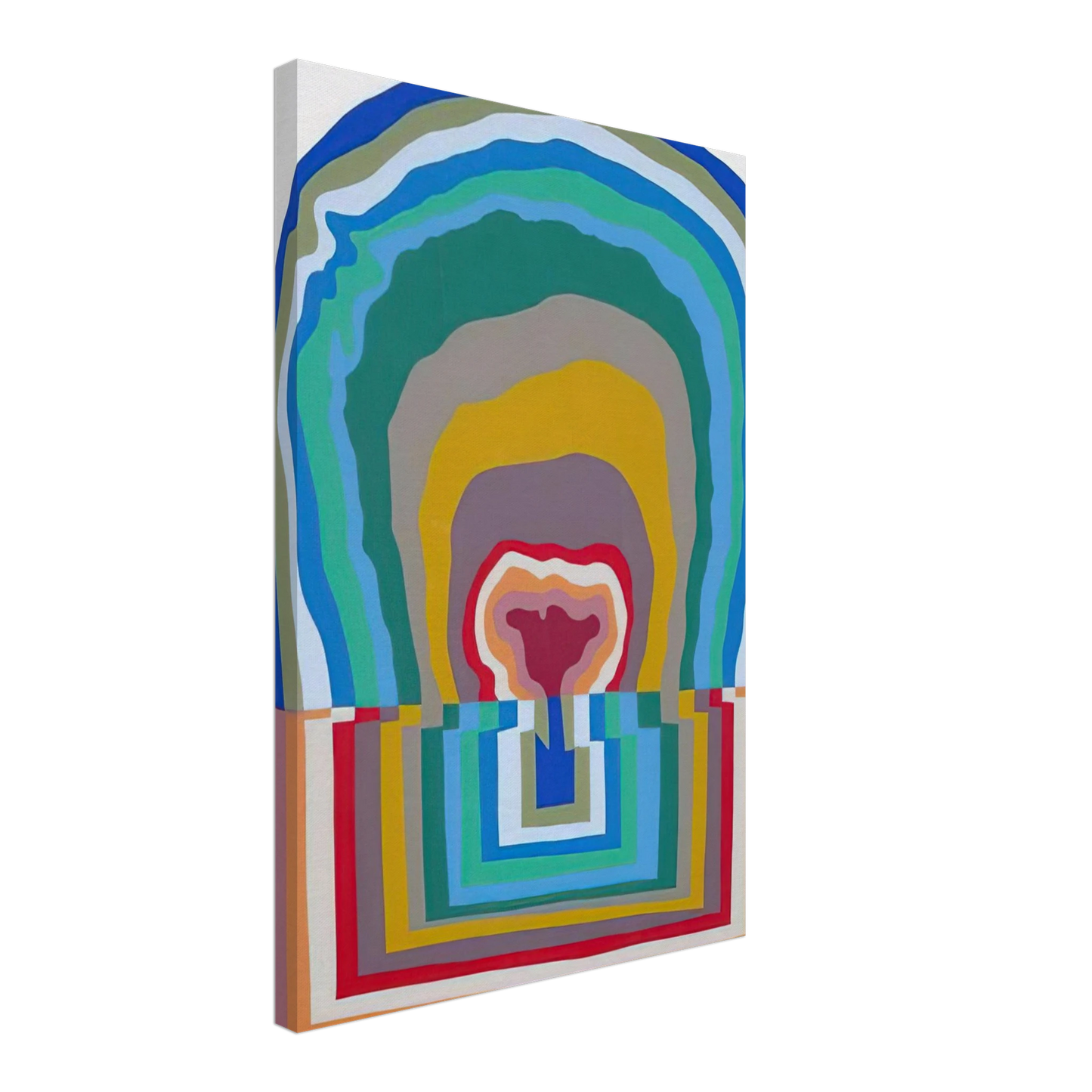 Dieter Roth - Doppelform - 1971 Canvas - 70x100 cm / 28x40 inches-canvas