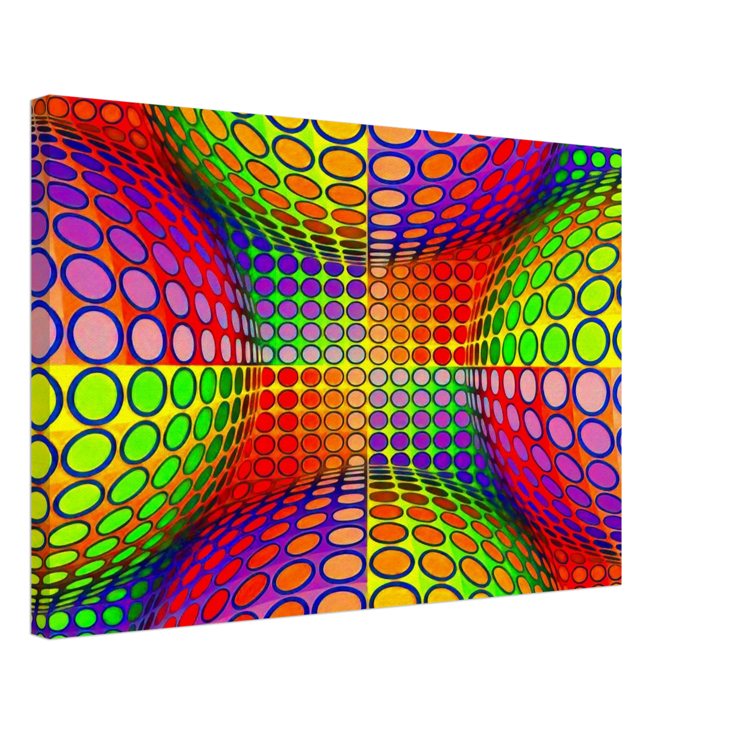 Victor Vasarely - Vega-Lep - 1970 Canvas - 70x100 cm / 28x40 inches-canvas