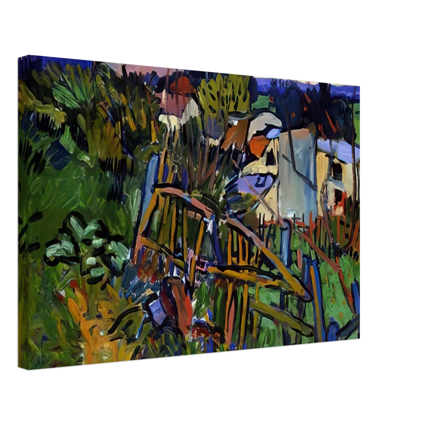 Andre Derain - LANDSCAPE 1906 Canvas - 70x100 cm / 28x40 inches-canvas