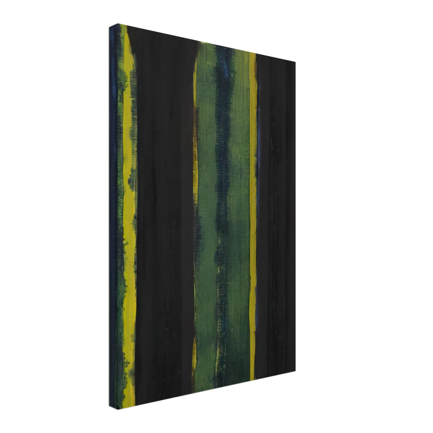 Yun Hyong-keun - Untitled - 1970 Canvas - 40x60 cm / 16x24 inches-canvas