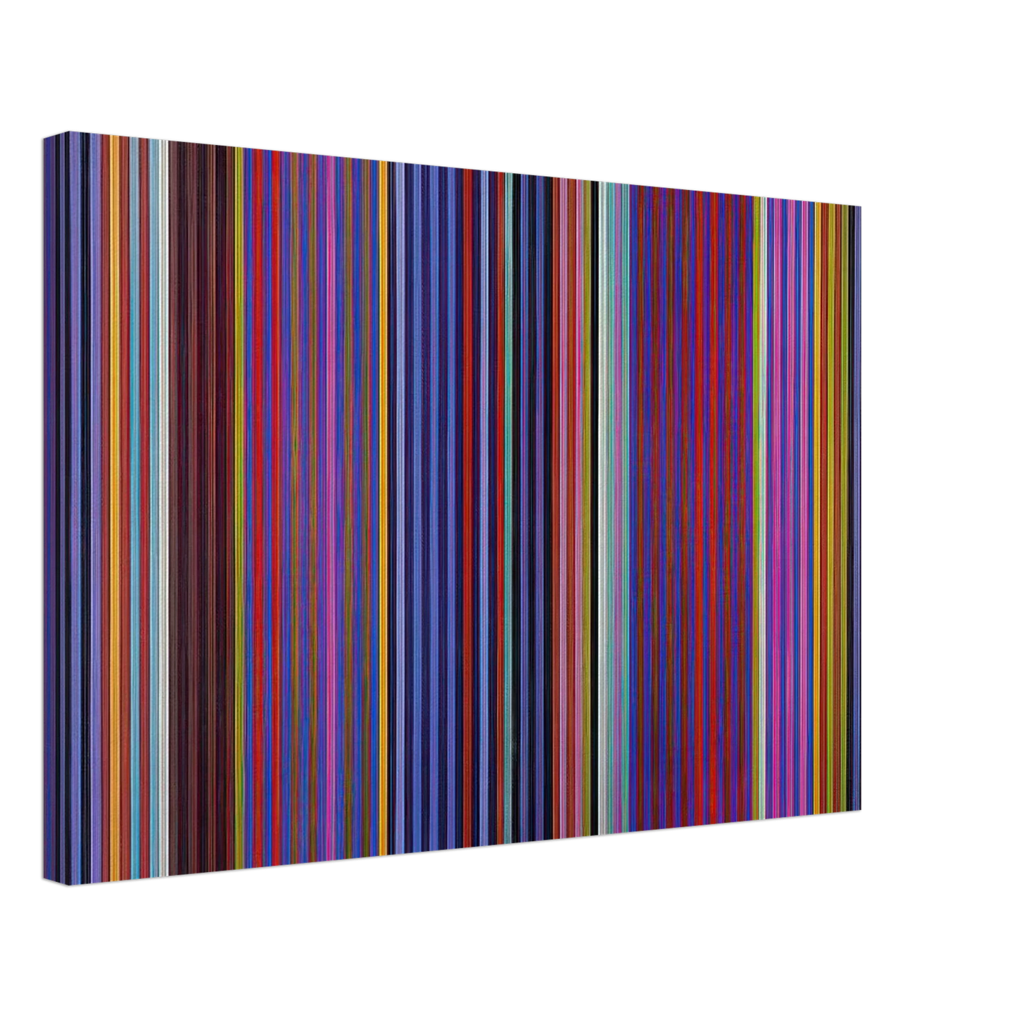 Gene Davis - Red Witch - 1966 Canvas - 40x60 cm / 16x24 inches-canvas