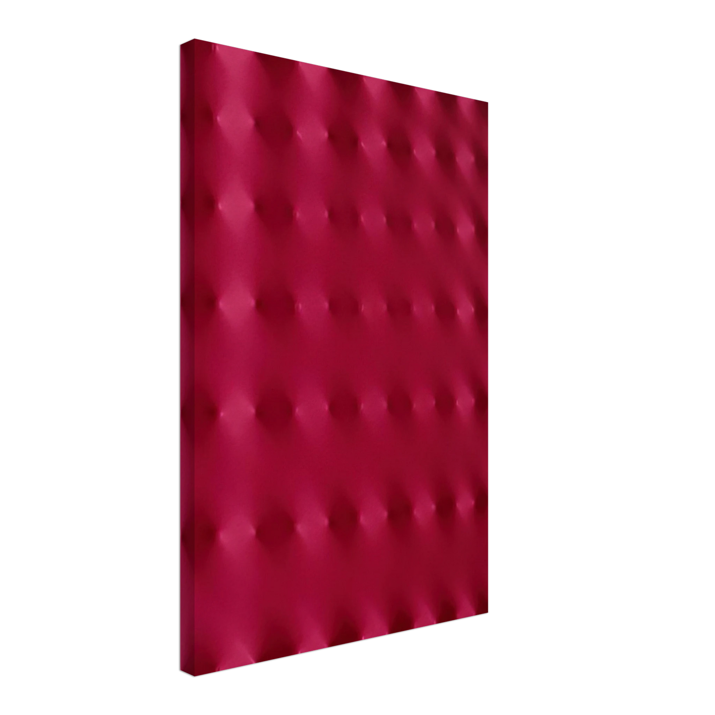 Enrico Castellani - Superficie rossa - 2006 Canvas - 40x60 cm / 16x24 inches-canvas